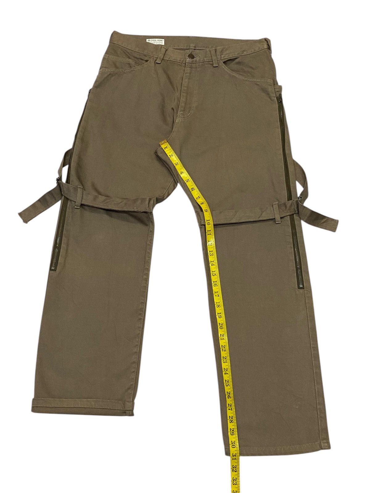 Final Home Issey Miyake Final Home Bondage Pants 32x31 Size US 32 / EU 48 - 18 Thumbnail