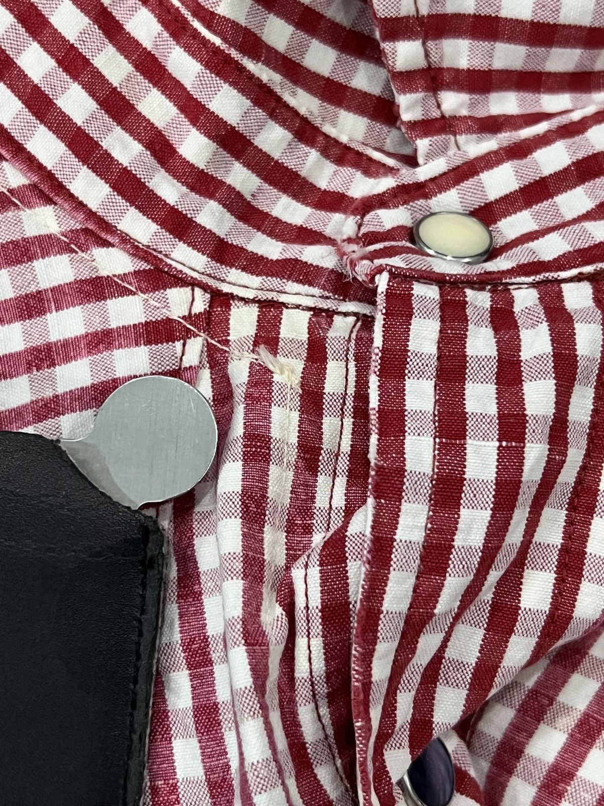 Kapital Kapital American Flag Motif Plaid Snap Shirt Size US L / EU 52-54 / 3 - 15 Thumbnail