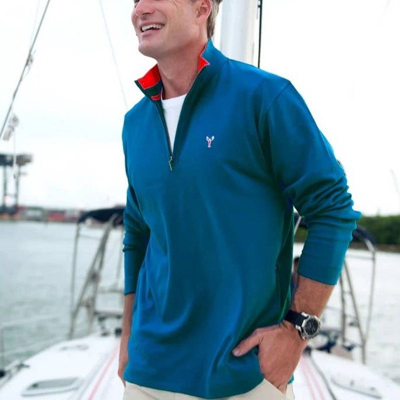 Other The Hamptons Harbor 1/4 Zip Sweatshirt XXL 2XL Pima $140 Size US XXL / EU 58 / 5 - 1 Thumbnail