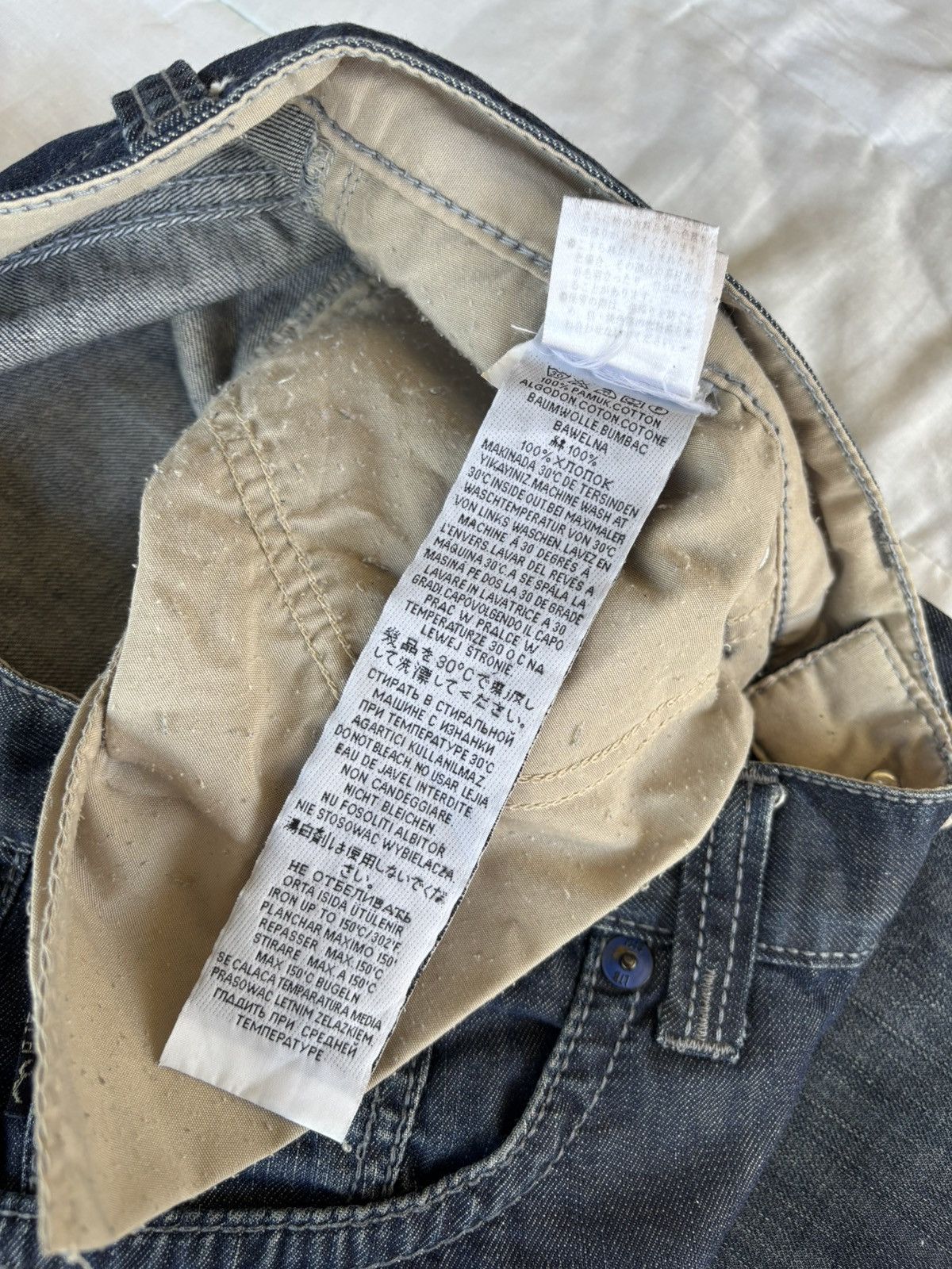 Le Grande Bleu (L.G.B.) Baggy Jeans LTB 1948 Loose Fit Denim Jeans Diesel Style Size US 35 - 14 Thumbnail
