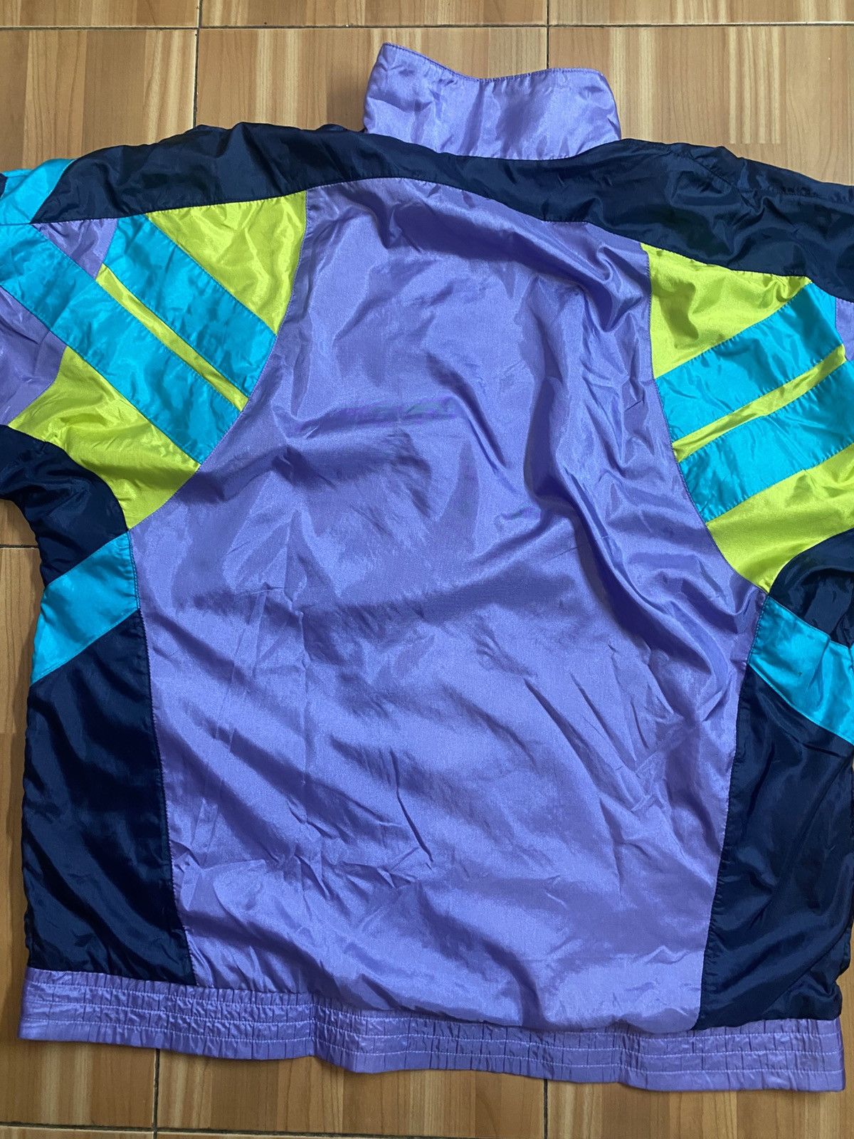 Adidas Vintage Adidas Violet Nylon Jacket F192 Size US XL / EU 56 / 4 - 8 Thumbnail