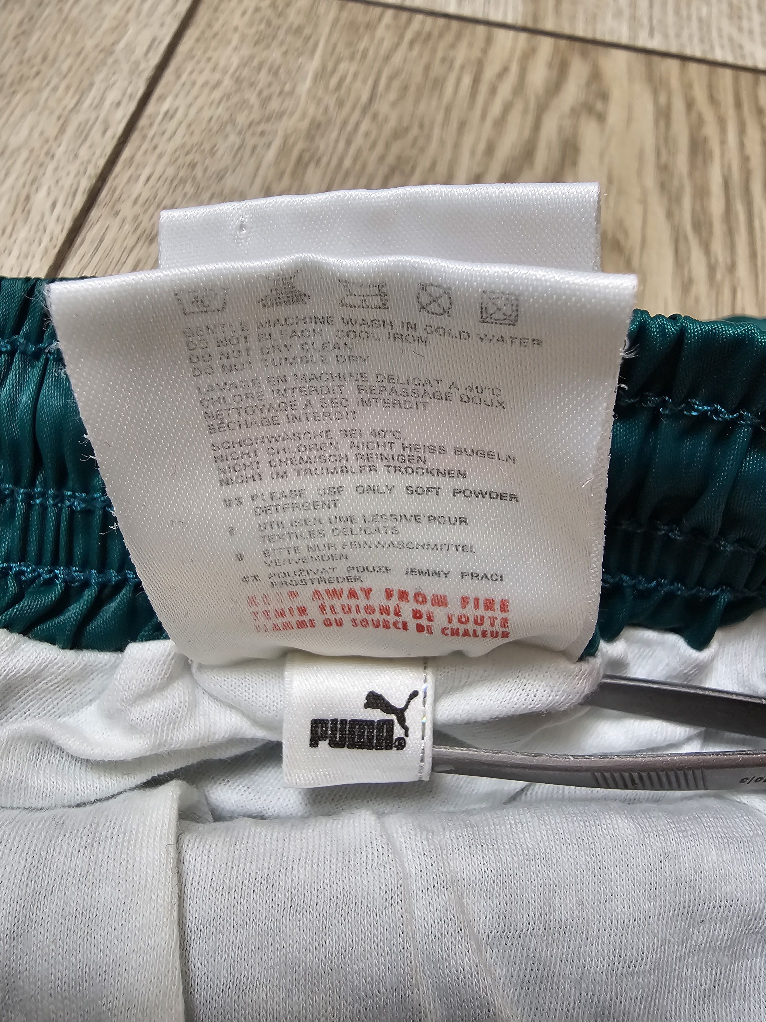 Puma PUMA SHORTS VINTAGE NYLON GREEN 90 SPRINTER RUNNING SHORTS M Size US 34 / EU 50 - 7 Thumbnail