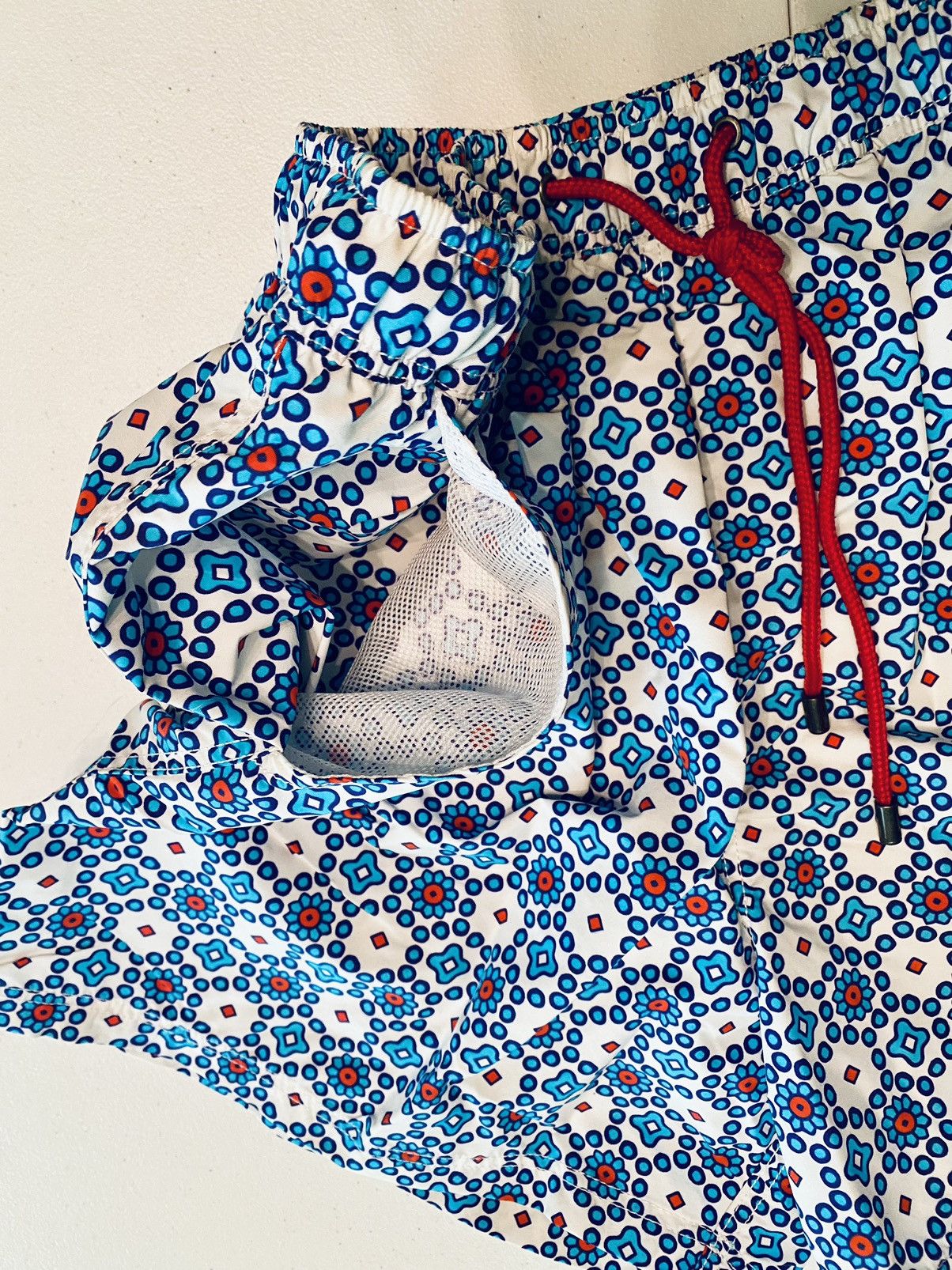 Etro Etro 🇮🇹 Milano Blu Casino Carpet Resort Swim Shorts XXL NWT Size US 39 - 6 Thumbnail