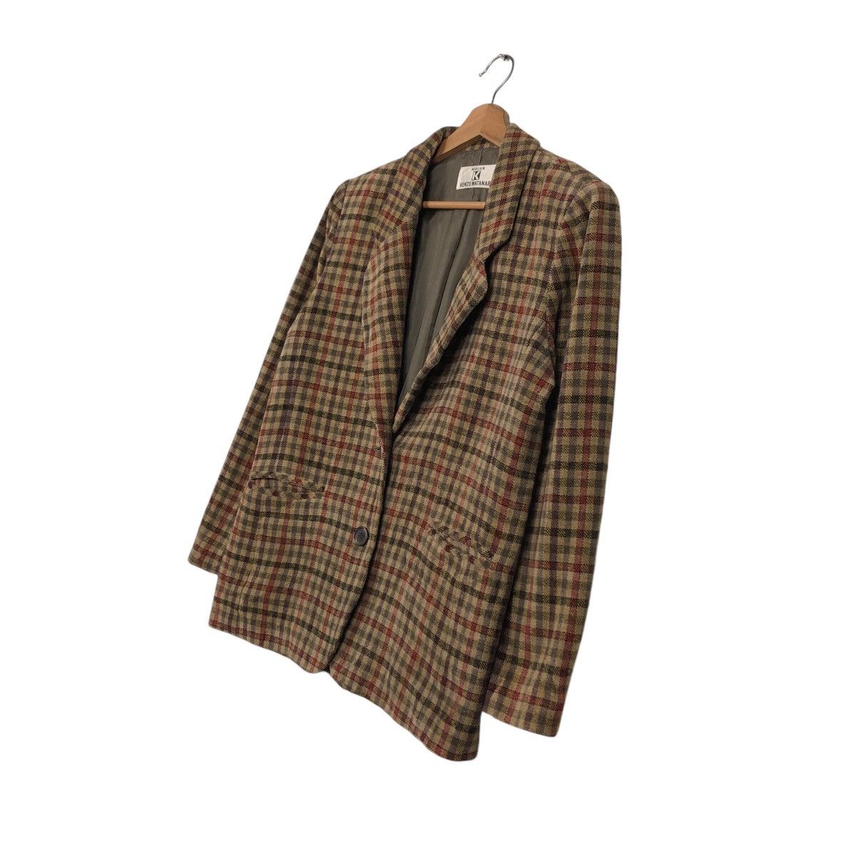 Japanese Brand 📌Vintage Chore Jacket Kenzo Watanabe Tartan Design Size US M / EU 48-50 / 2 - 3 Thumbnail