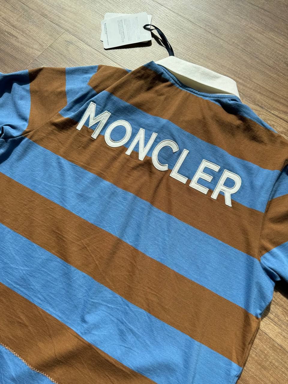 Moncler Moncler SS Striped Polo Size US M / EU 48-50 / 2 - 6 Thumbnail