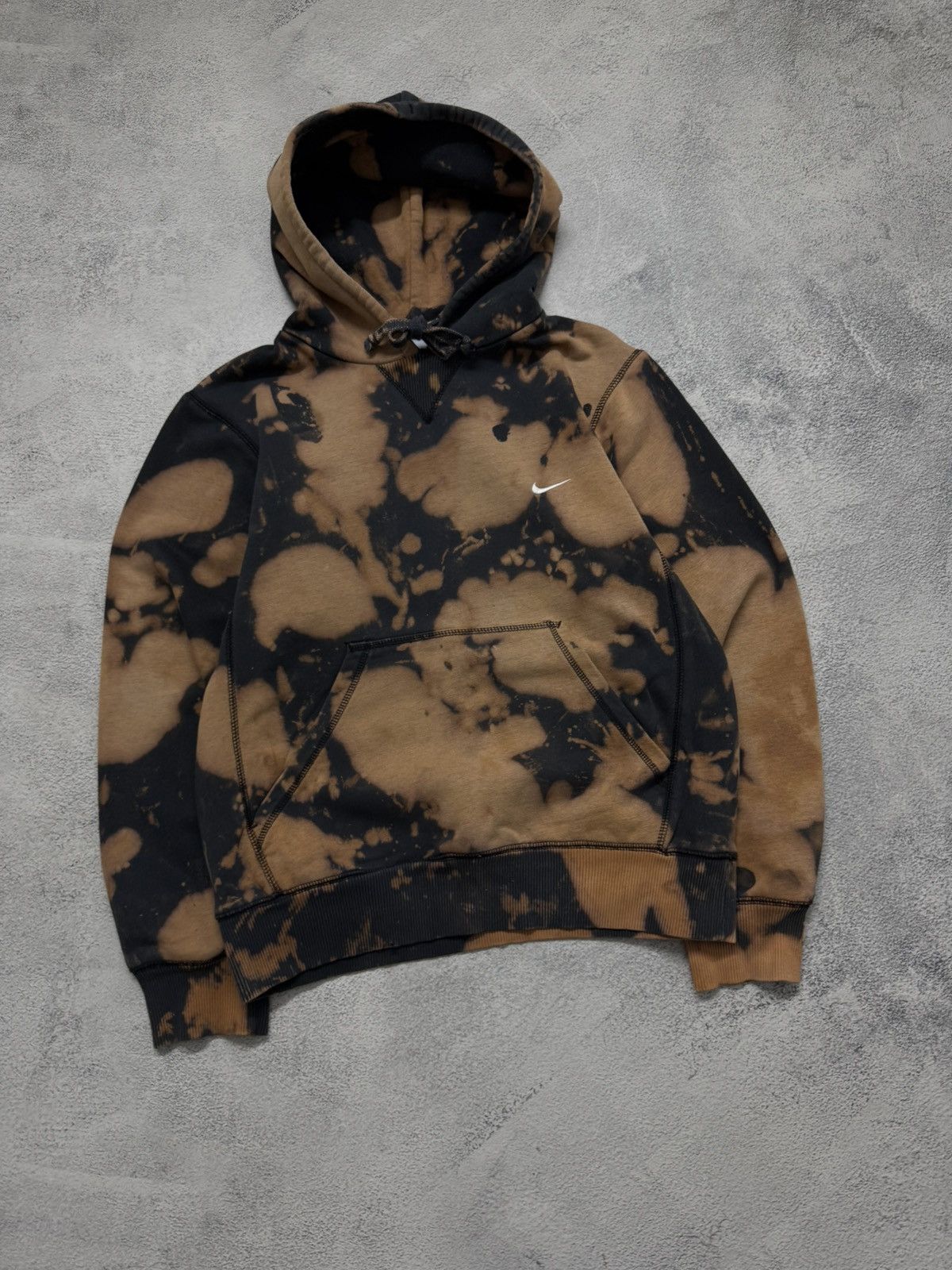 Nike Vintage Y2k Custom 🔥Nike Mini Swoosh Hoodie 90’s Size US S / EU 44-46 / 1 - 4 Thumbnail