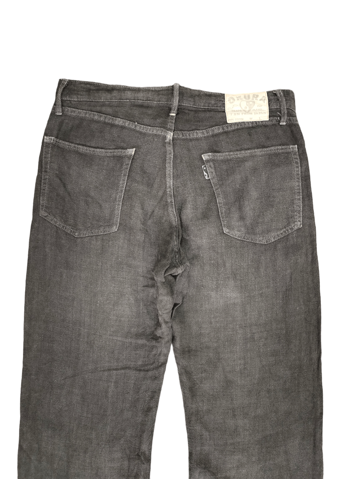 Okura Vintage Okura Japan Dye Soft Denim Pants Size US 34 / EU 50 - 3 Thumbnail