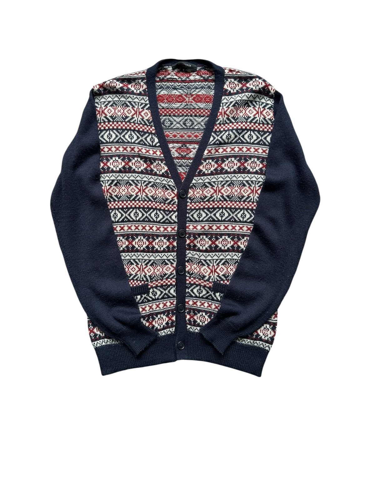 If Six Was Nine 00’s DIFFERENCE By RUPERT vkei wool knitcardigan Size US M / EU 48-50 / 2 - 2 Thumbnail