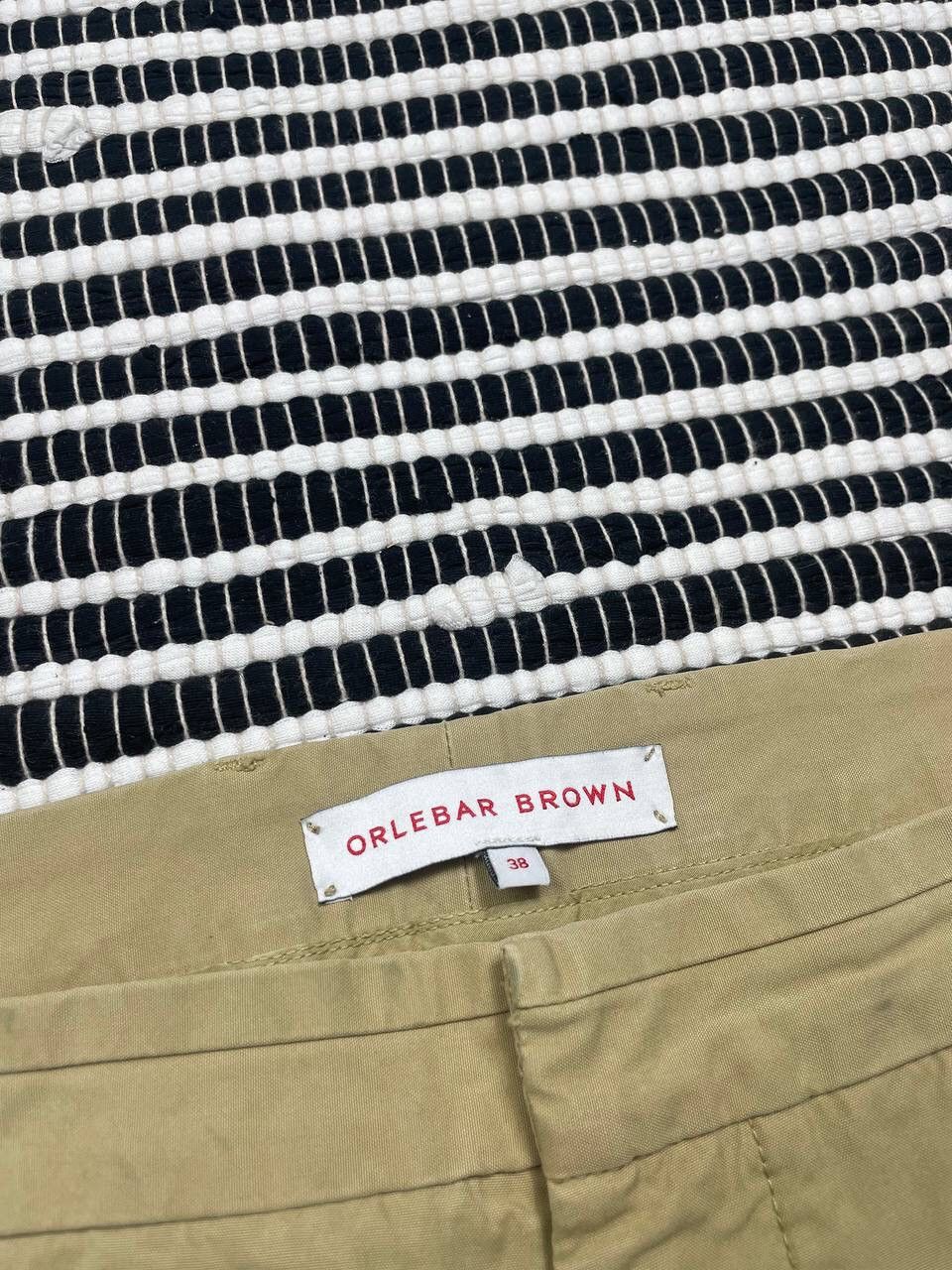 Orlebar Brown × Vintage Vintage Orlebar Brown Chino Shorts Y2K Size US 38 / EU 54 - 7 Thumbnail