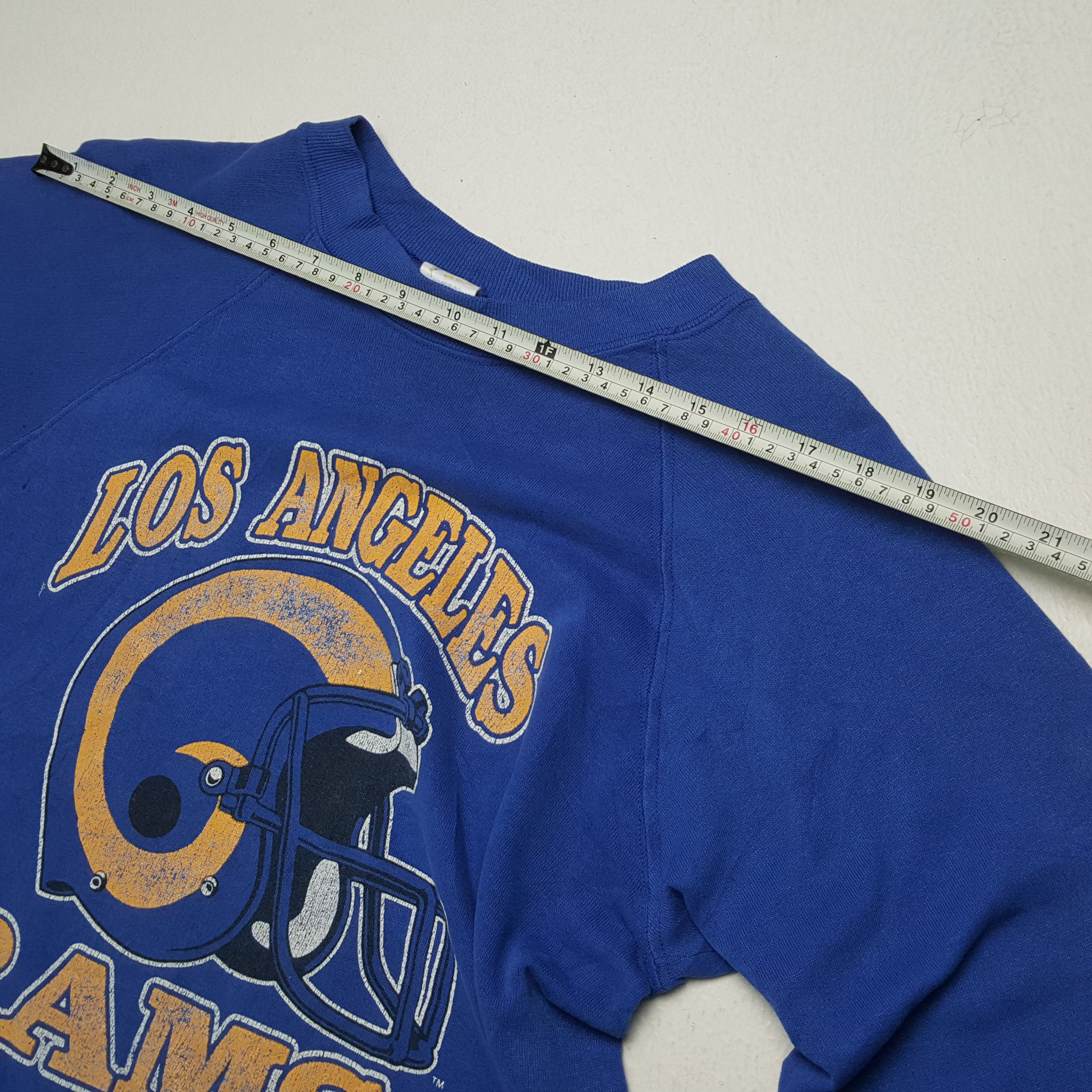 NFL × Vintage Vintage 90's LOS ANGELES RAMS American NFL Sweatshirts Size US S / EU 44-46 / 1 - 4 Thumbnail