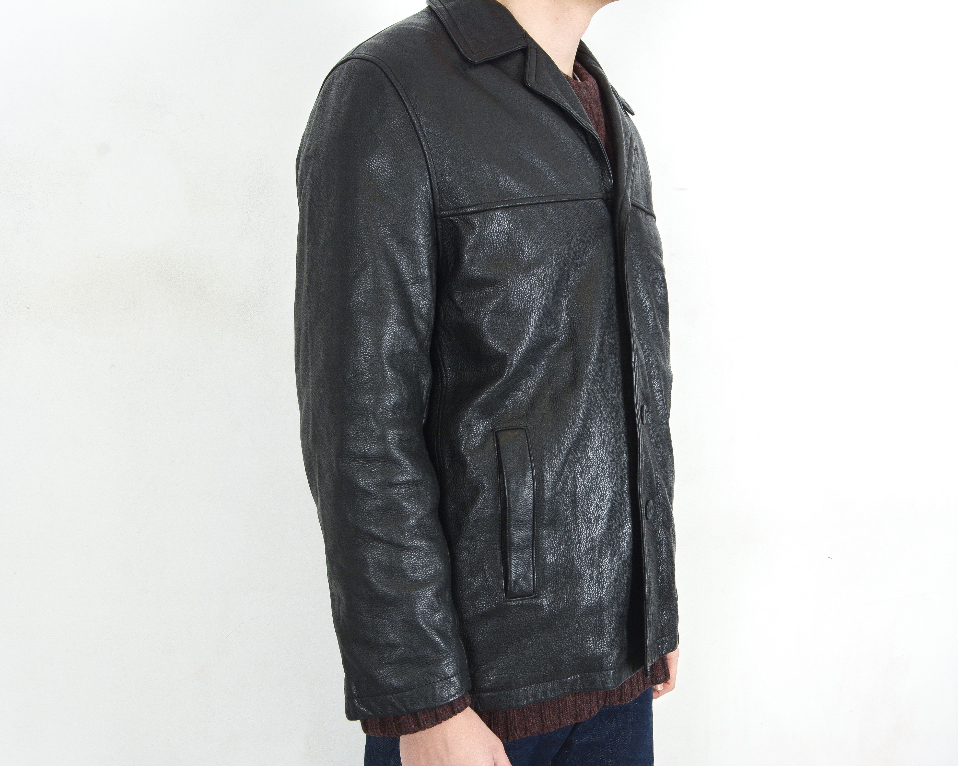 M. Julian × Vintage × Wilsons Leather y2k Leather Jacket Removable Lining men L Coat rocker goth Size US L / EU 52-54 / 3 - 5 Thumbnail