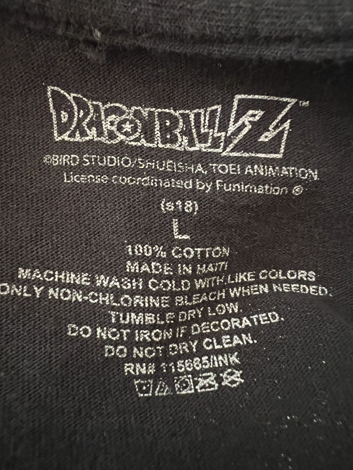 Other Dragon Ball Z Goku and Dragon Black T-shirt Large Size US L / EU 52-54 / 3 - 11 Thumbnail