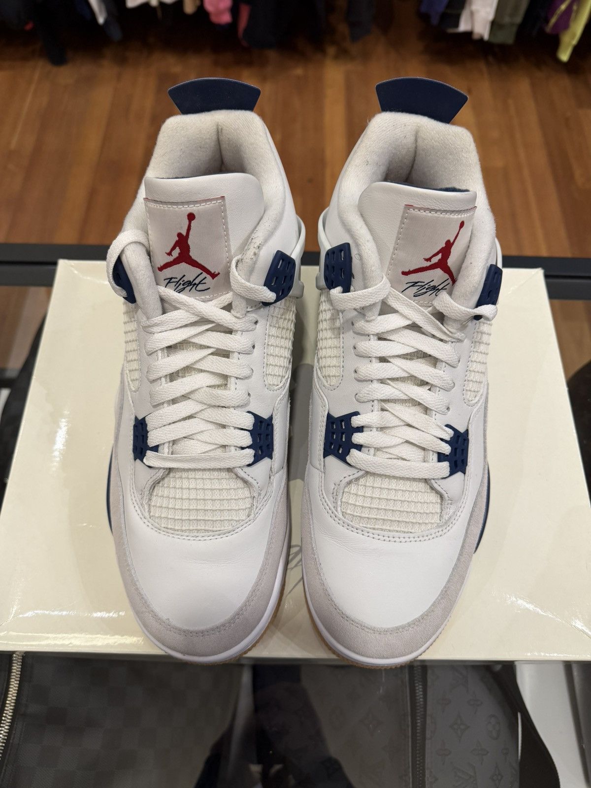 Jordan Brand Jordan 4 Retro SB - Navy Size US 11.5 / EU 44-45 - 4 Thumbnail