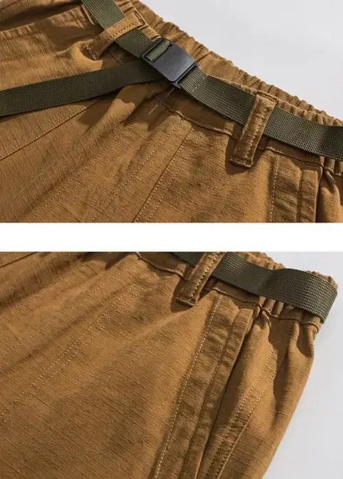 Other 20SS Indigo Union Japan Brown Venice Shorts Size US 32 / EU 48 - 2 Thumbnail