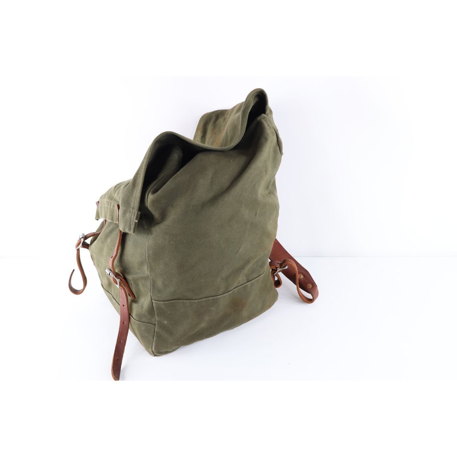 Duluth Pack Vintage Duluth Pack Canvas Leather Safford Food Pack Bag Size ONE SIZE - 5 Thumbnail