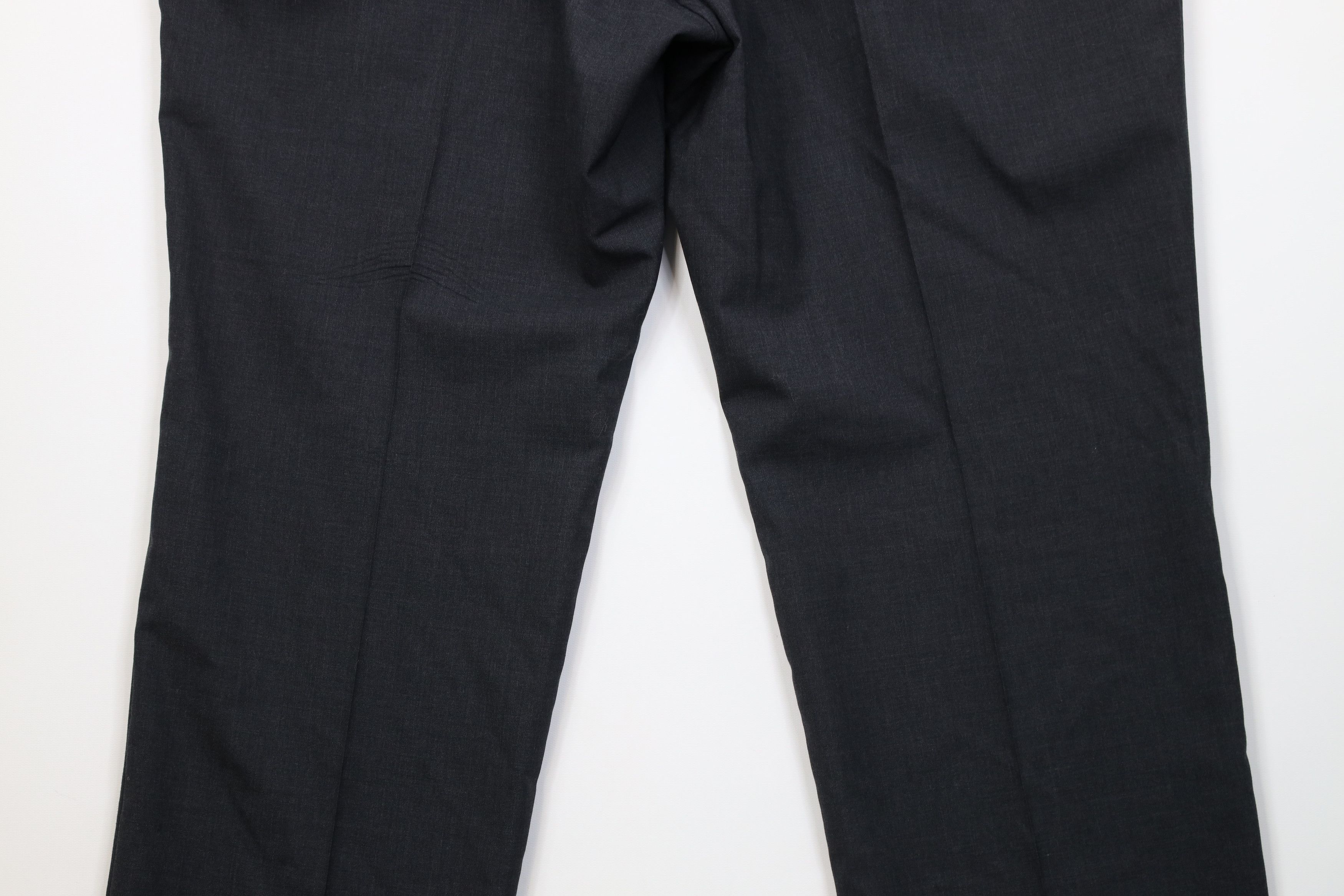 Vintage Vintage 90s Streetwear Wide Leg Chino Pants Charcoal Gray Size US 42 / EU 58 - 10 Thumbnail