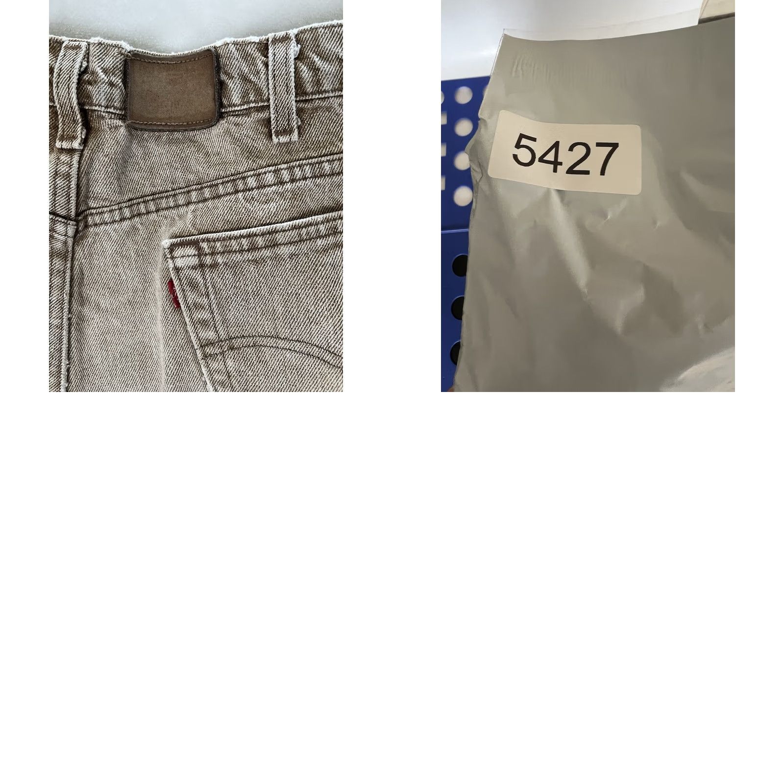Levi's VINTAGE Levi’s 545 Jeans Baggy Tapered 36x32 Brown 90s Men Size US 36 / EU 52 - 9 Thumbnail