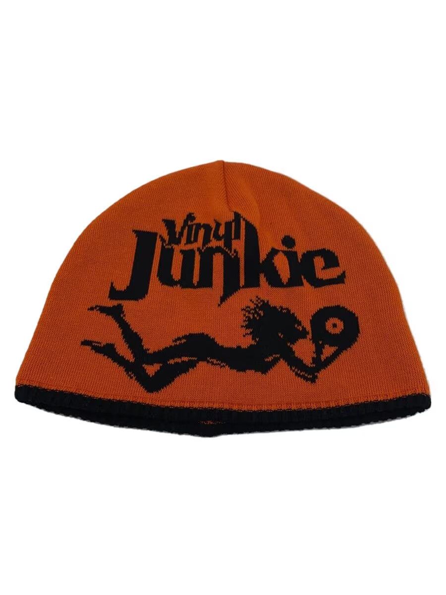 帽子 HYSTERIC GLAMOUR Vinyl Junkie Knit Cap HYSTERIC GLAMOUR Vinyl Junkie Knit Cap