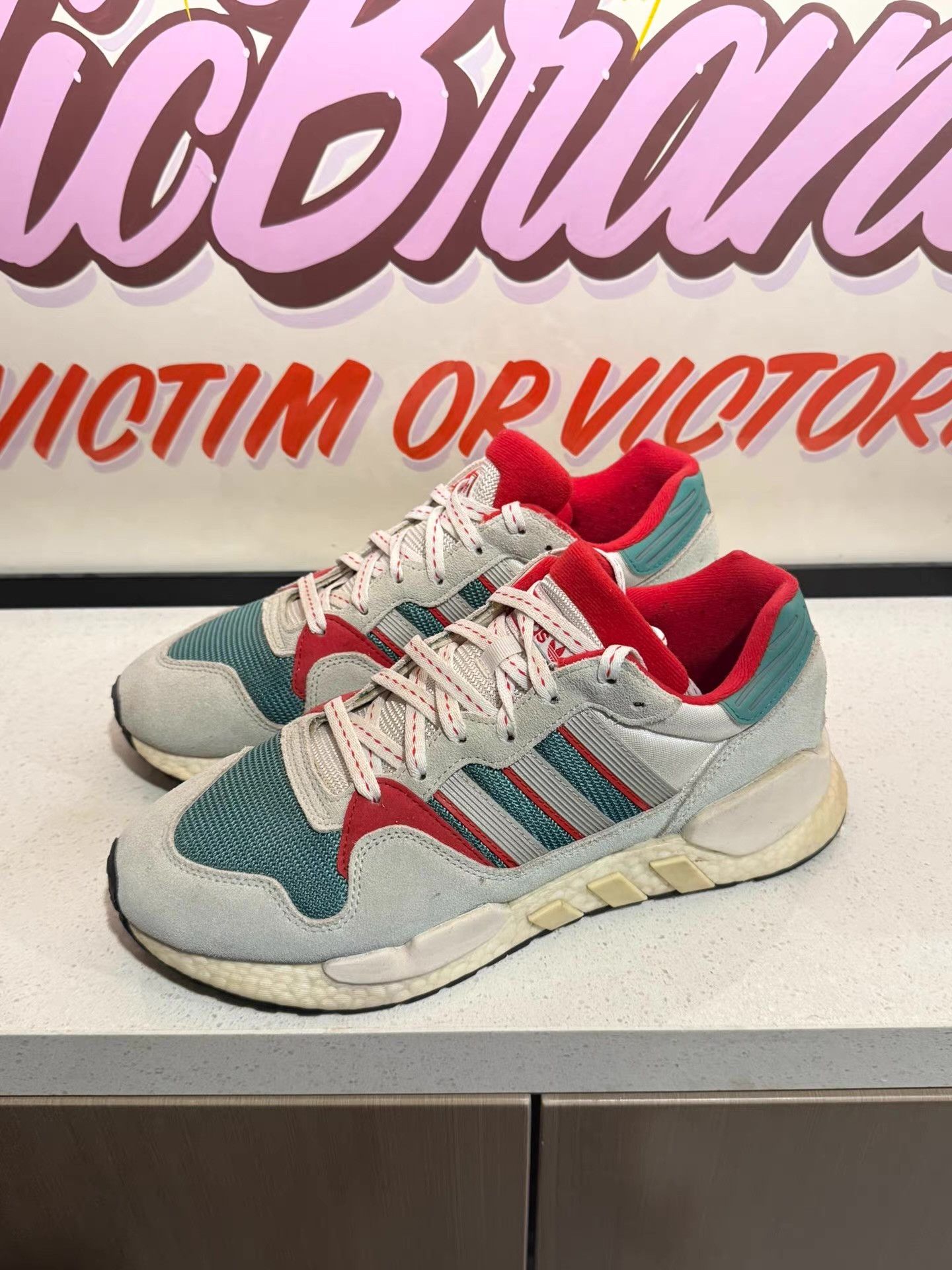 Adidas adidas ZX 930 x EQT Never Made Pack sneakers。 Ｑ20 Size US 9.5 / EU 42-43 - 1 Thumbnail