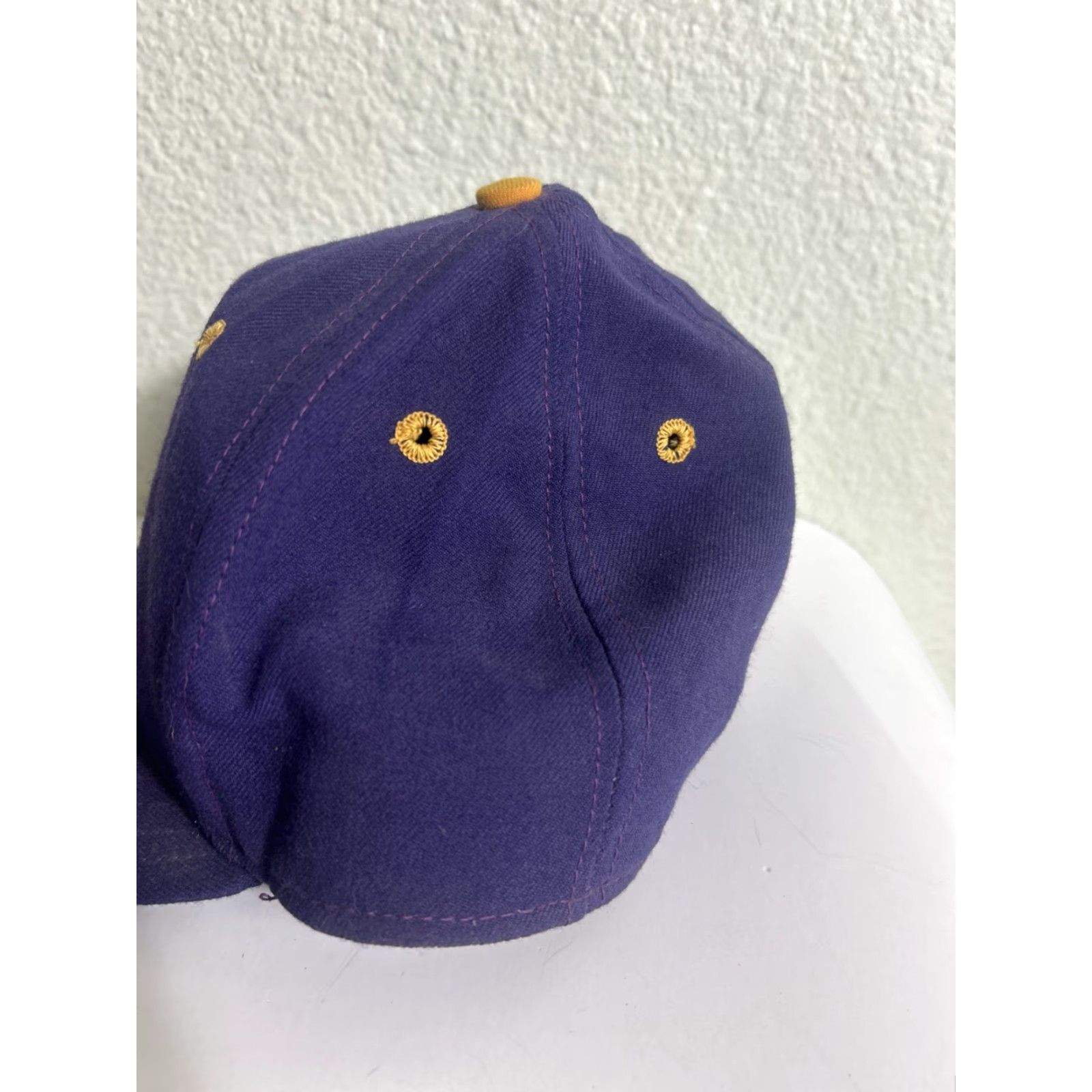 New Era VINTAGE New Era Major League Promodel Baseball Hat 7 1/8 Purple Gold L Mens Baseball Cap Size ONE SIZE - 7 Thumbnail