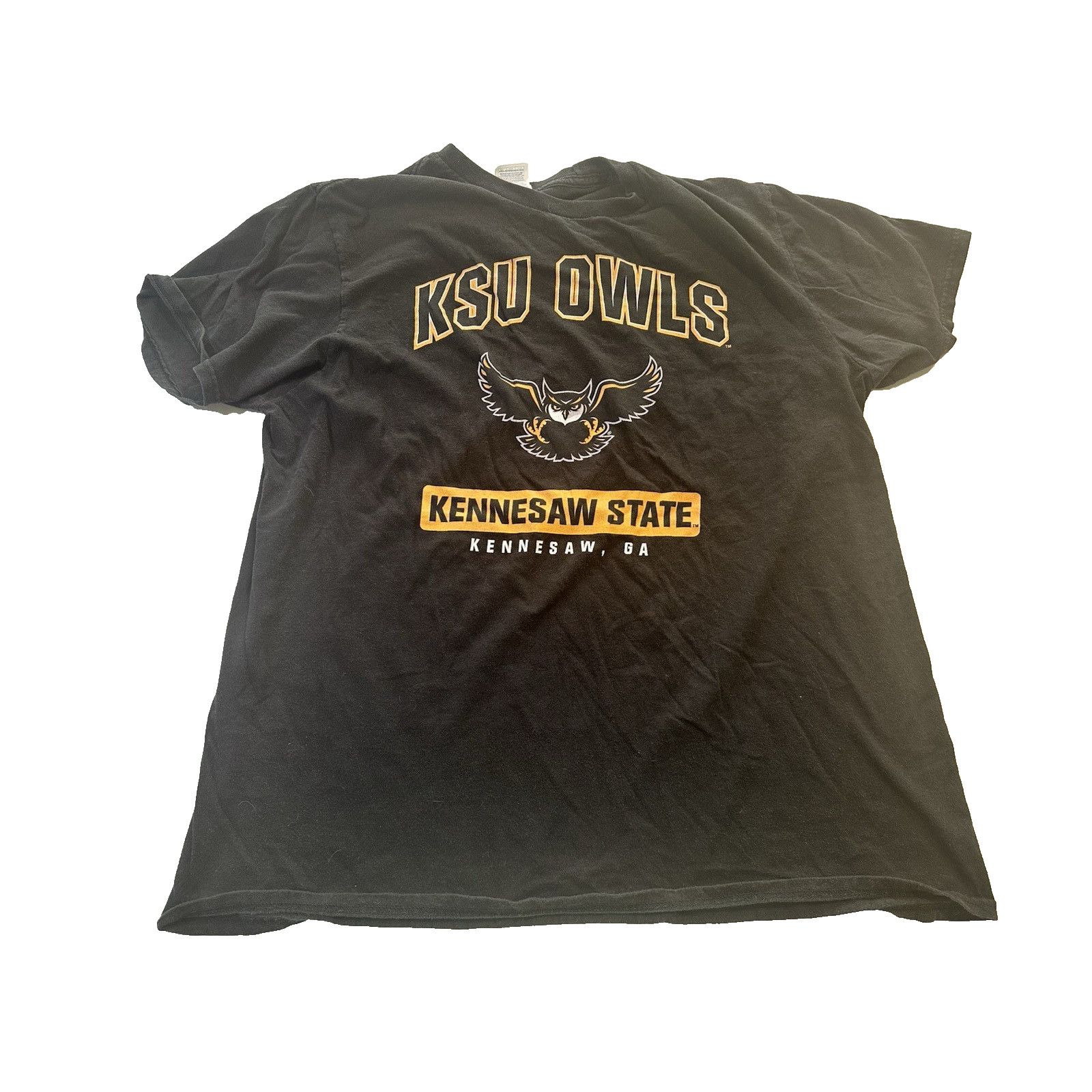 Other Fanatics Kennesaw State Owls Tshirt Black XL Black Football Size US XL / EU 56 / 4 - 1 Thumbnail