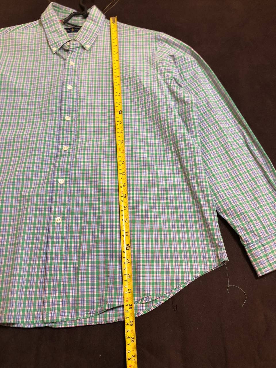 Polo Ralph Lauren Polo Ralph Lauren checkered Long Sleeve Button Down Shirt Size US XL / EU 56 / 4 - 4 Thumbnail