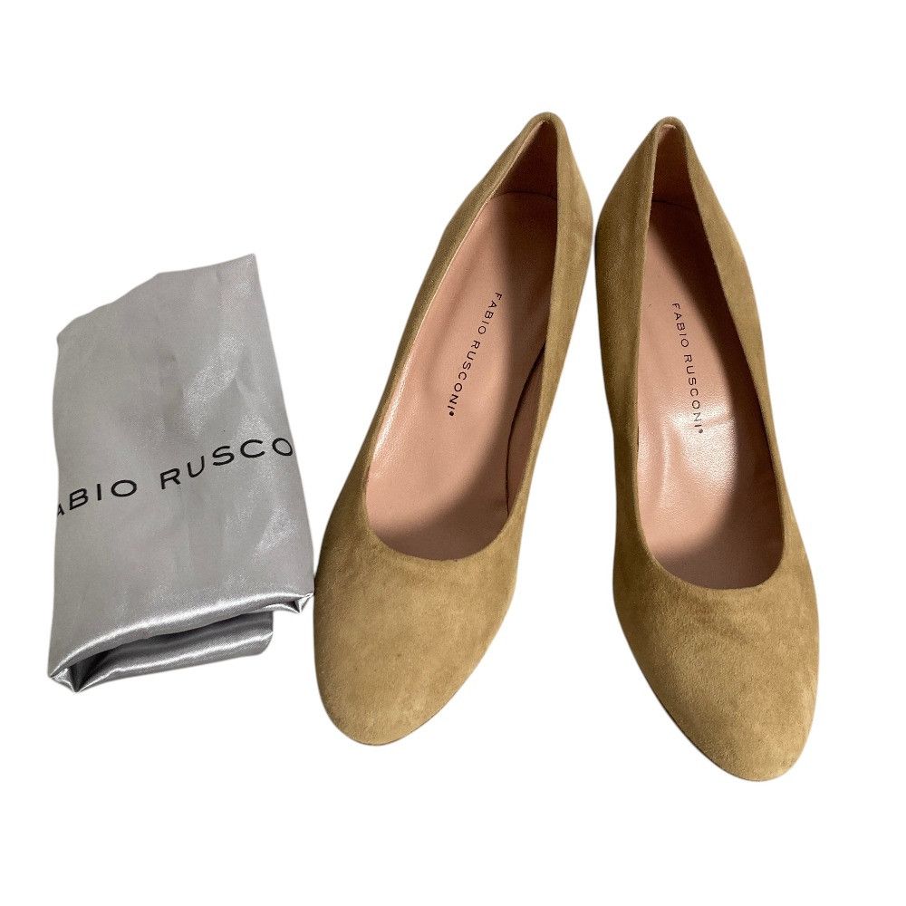 Other Other Fabio Rusconi Suede Wedge Pumps Leather Shoes DUTY FREE for USA Size ONE SIZE - 1 Thumbnail