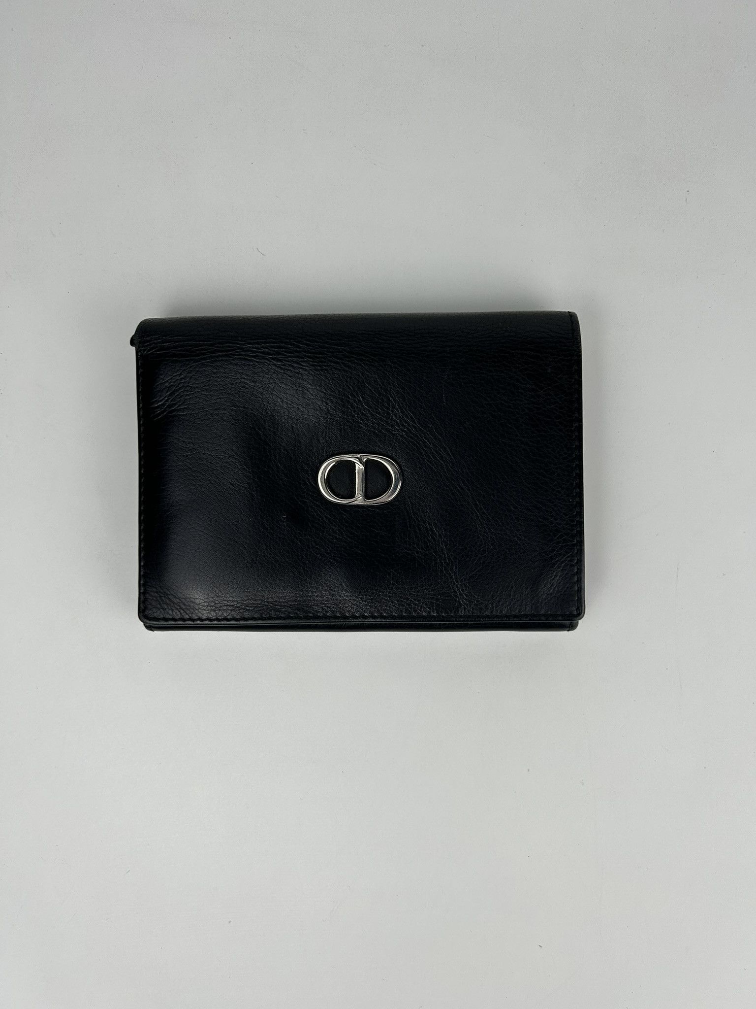 Dior Vintage 90s Dior leather bifold wallet Size ONE SIZE - 1 Thumbnail