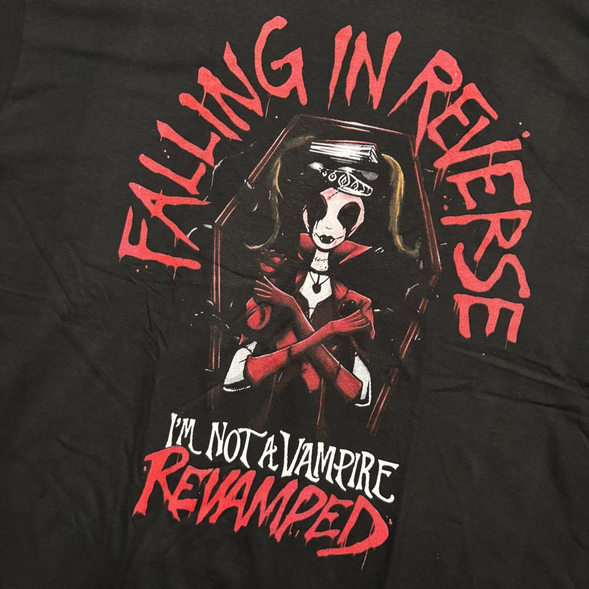 Band Tees Falling in Reverse I'm Not a Vampire Rock Band Tee XL Size US XL / EU 56 / 4 - 4 Thumbnail