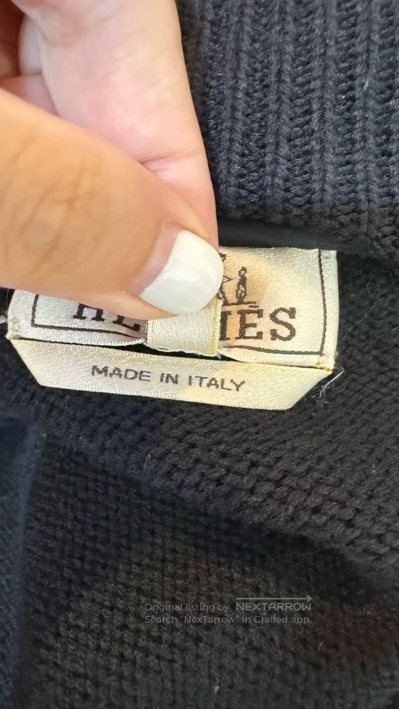 Hermes Hermes Wool Knit Open Cardigan/Sweater Size US L / EU 52-54 / 3 - 4 Thumbnail