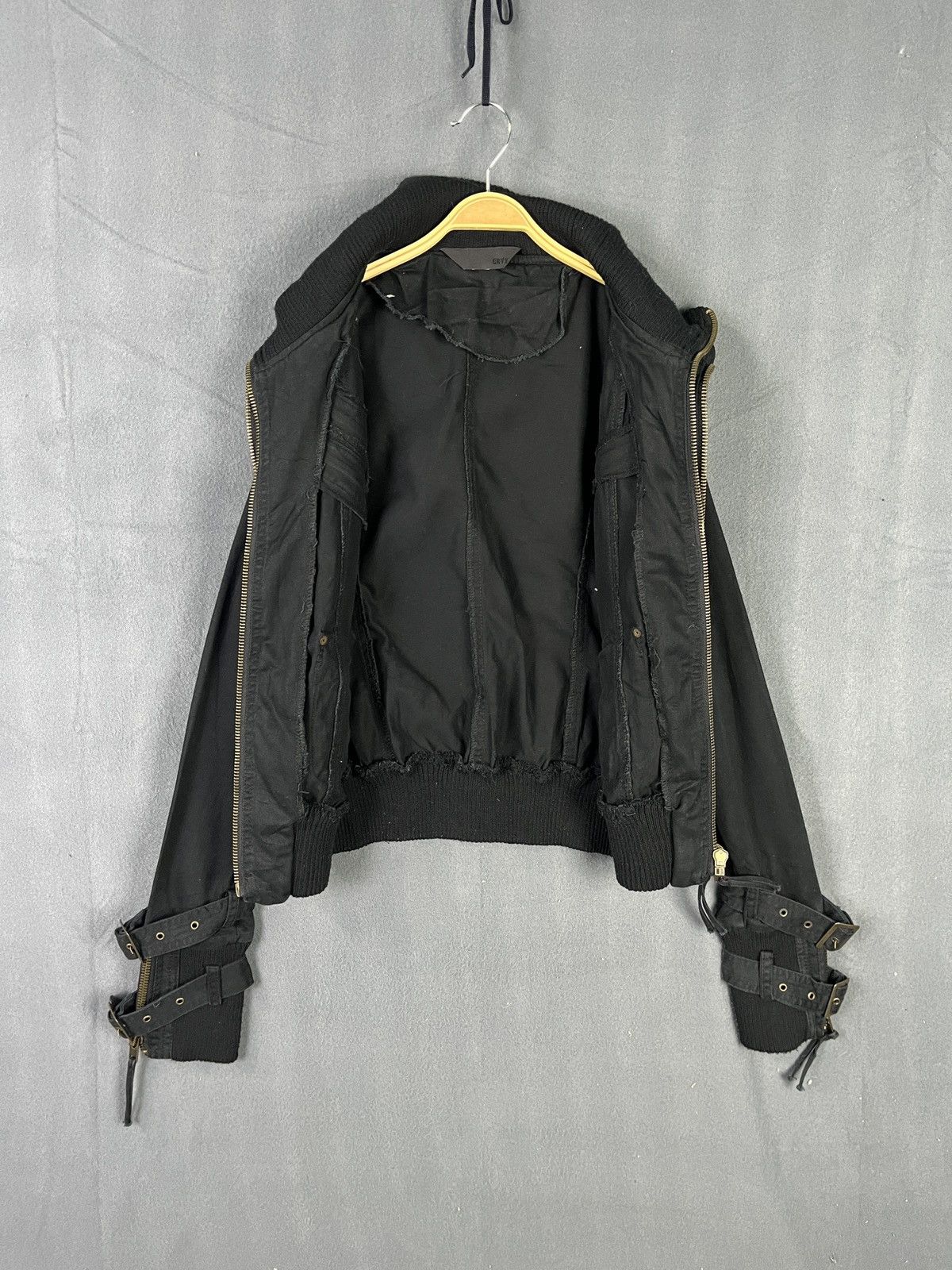Beauty Beast Crxy Bondage Multi Zip High Neck Cropped Jacket Size S / US 4 / IT 40 - 12 Thumbnail