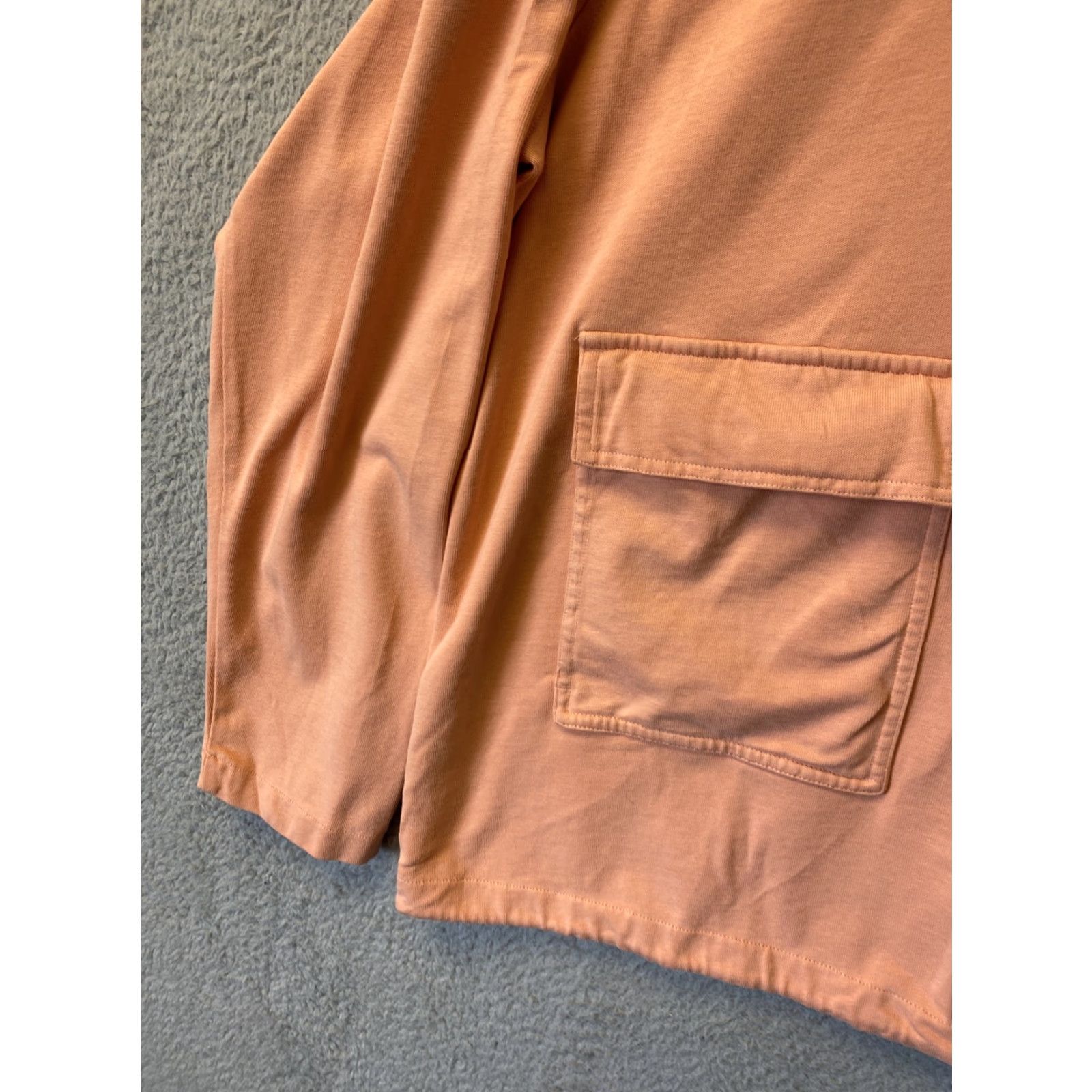 Nike Nike Sweater Hoodie Womens XXL Orange Pullover Knit Cotton Blend Hooded Sweatshirt Pockets All Seasons Casual Fall Winter Sweatshirt 2XL Women Size XXL / US 16-18 / IT 52-54 - 3 Thumbnail