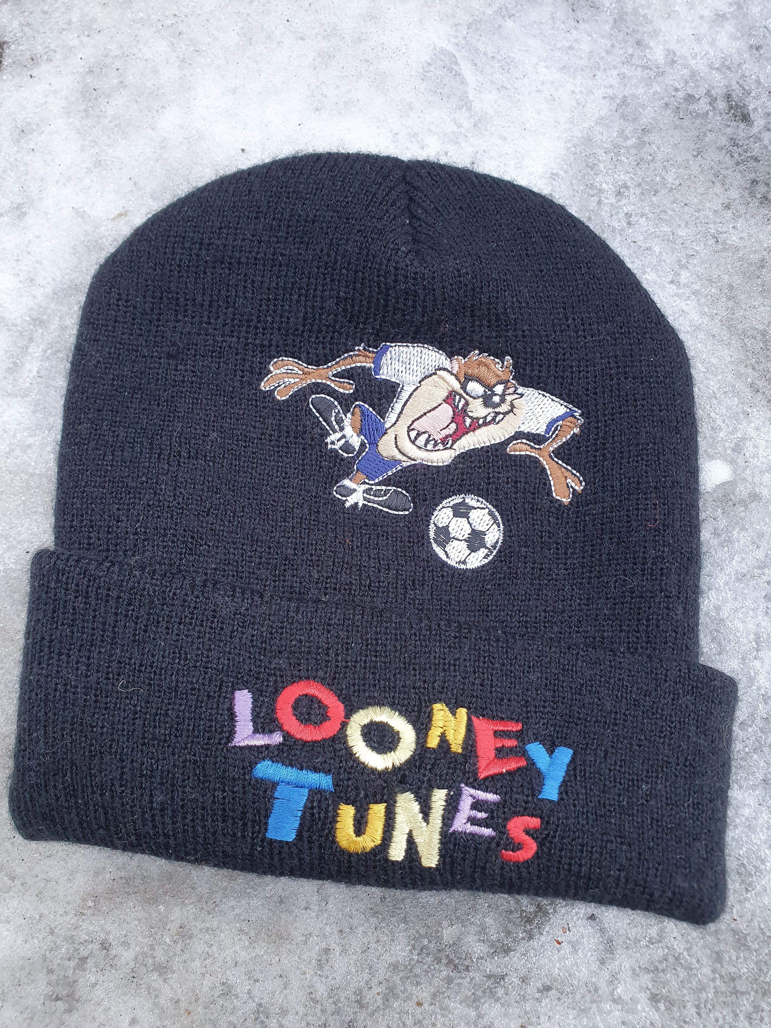 Vintage × Warner Bros Looney Tunes Warner Bros Taz Tazmanian Devil Vtg 1997 Beanie Size ONE SIZE - 3 Thumbnail