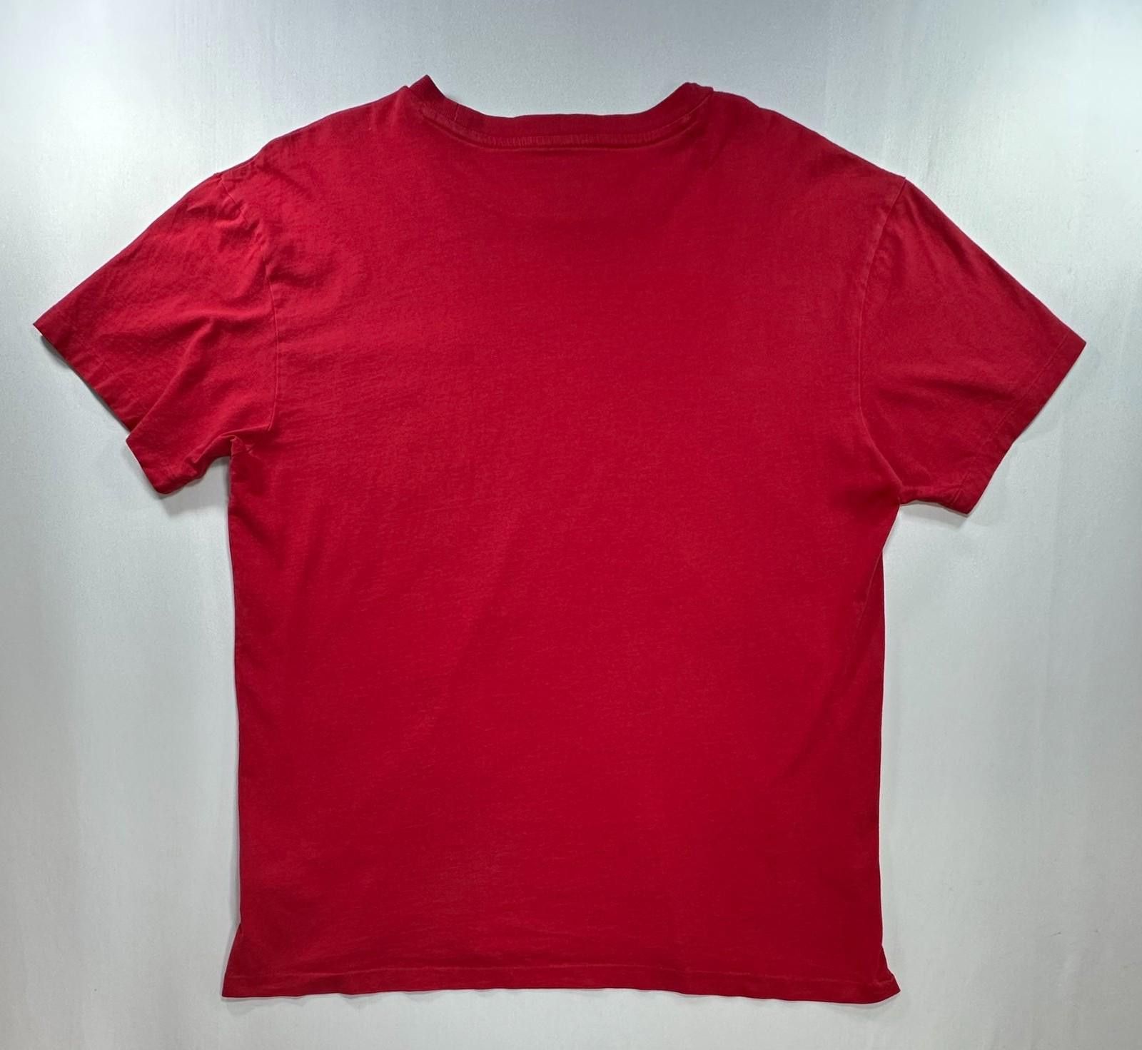 Polo Ralph Lauren Polo Ralph Lauren 100% Cotton Pocketed T-Shirt Red Mens M Size US M / EU 48-50 / 2 - 2 Thumbnail