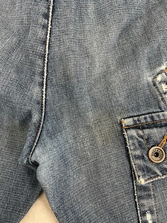 Dirk Bikkembergs 2010s Bikkembergs Blue Avant-Garde Denim Jeans Size US 32 / EU 48 - 12 Thumbnail