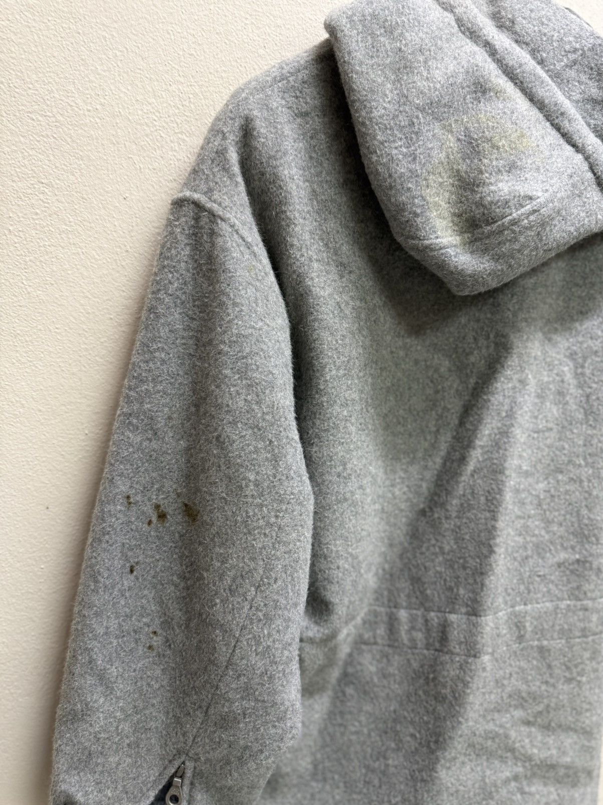 Iceberg Vintage 90s Iceberg Tunes Riri Opti Zipper Wool Jacket Hodie Size US XL / EU 56 / 4 - 25 Thumbnail