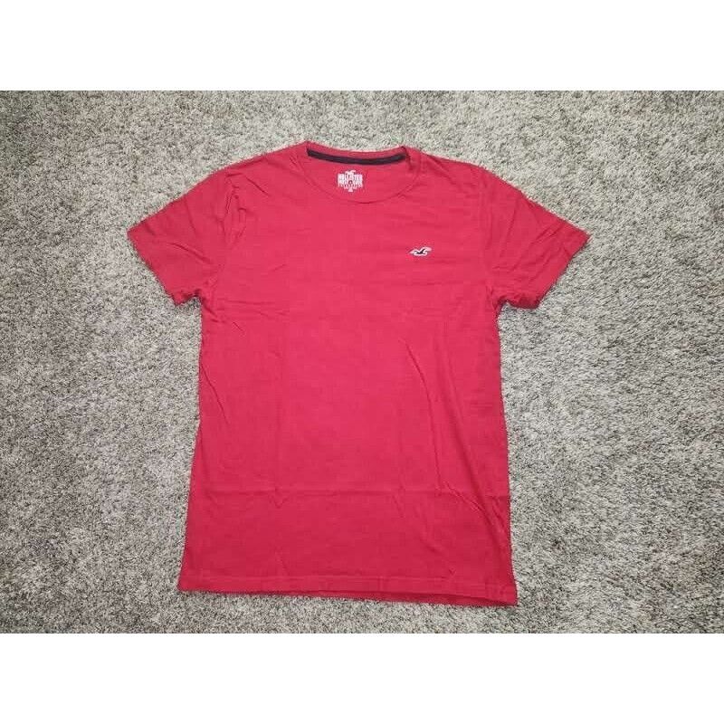 Hollister Hollister Shirt Adult Mens Medium Solid Red Embroidered Logo Size US M / EU 48-50 / 2 - 1 Thumbnail