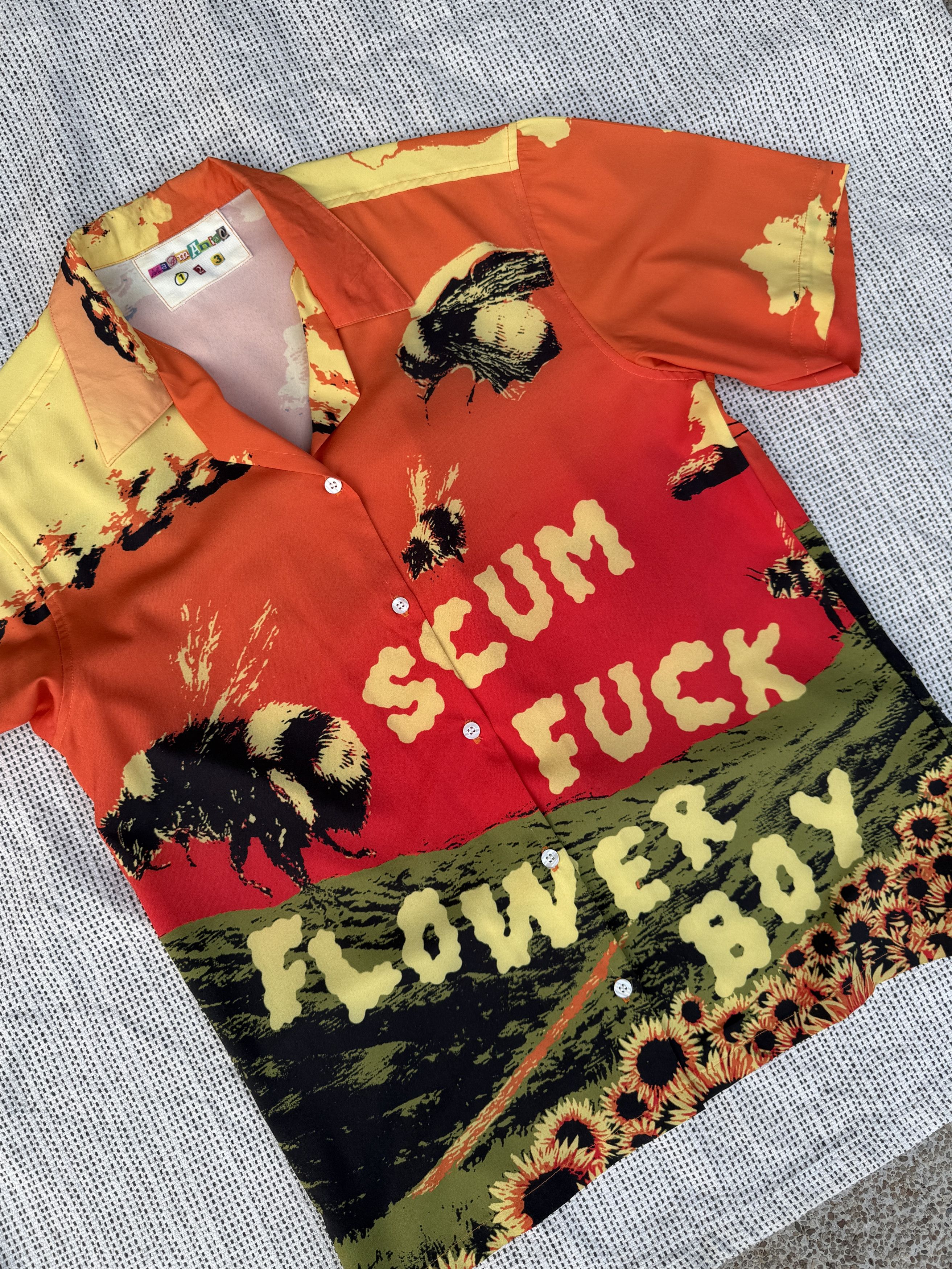 Other MADMANIAC Tyler The Creator Flower boy Hawaiian Shirt Size US L / EU 52-54 / 3 - 1 Thumbnail