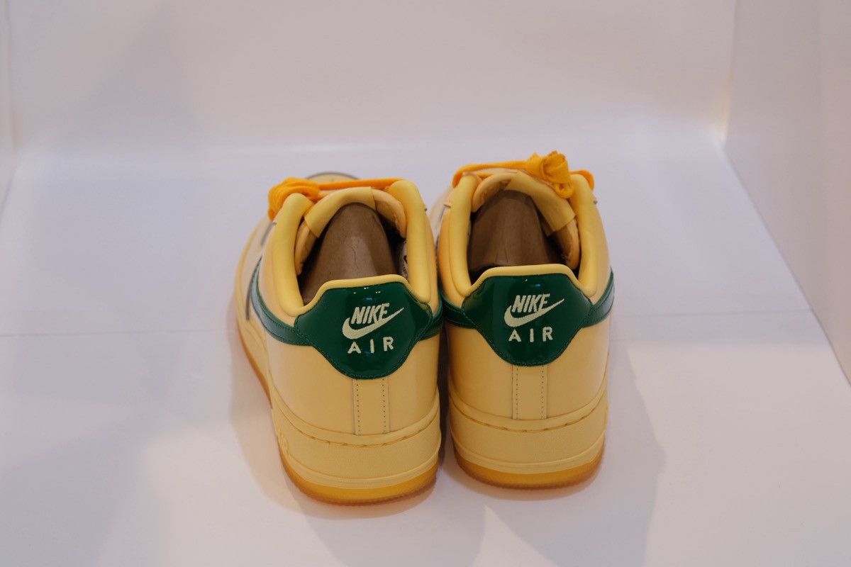Nike Nike Air Force 1 Low 'Topaz Gold' Patent Leather Pack Size US 7.5 / EU 40-41 - 5 Thumbnail