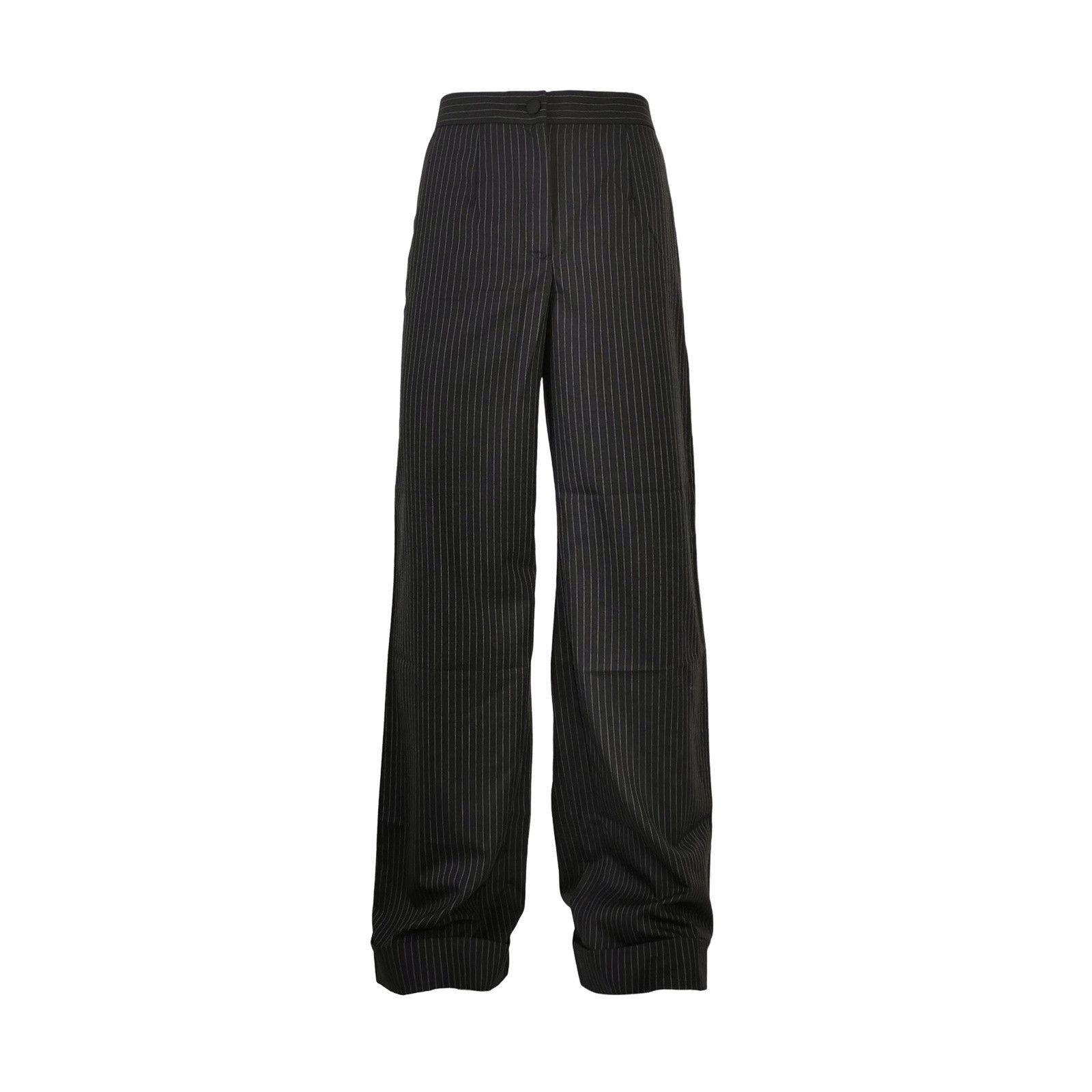 Dolce & Gabbana Dolce & Gabbana Pinstripe Wool Trousers 44 Size US 28 / EU 44 - 1 Thumbnail