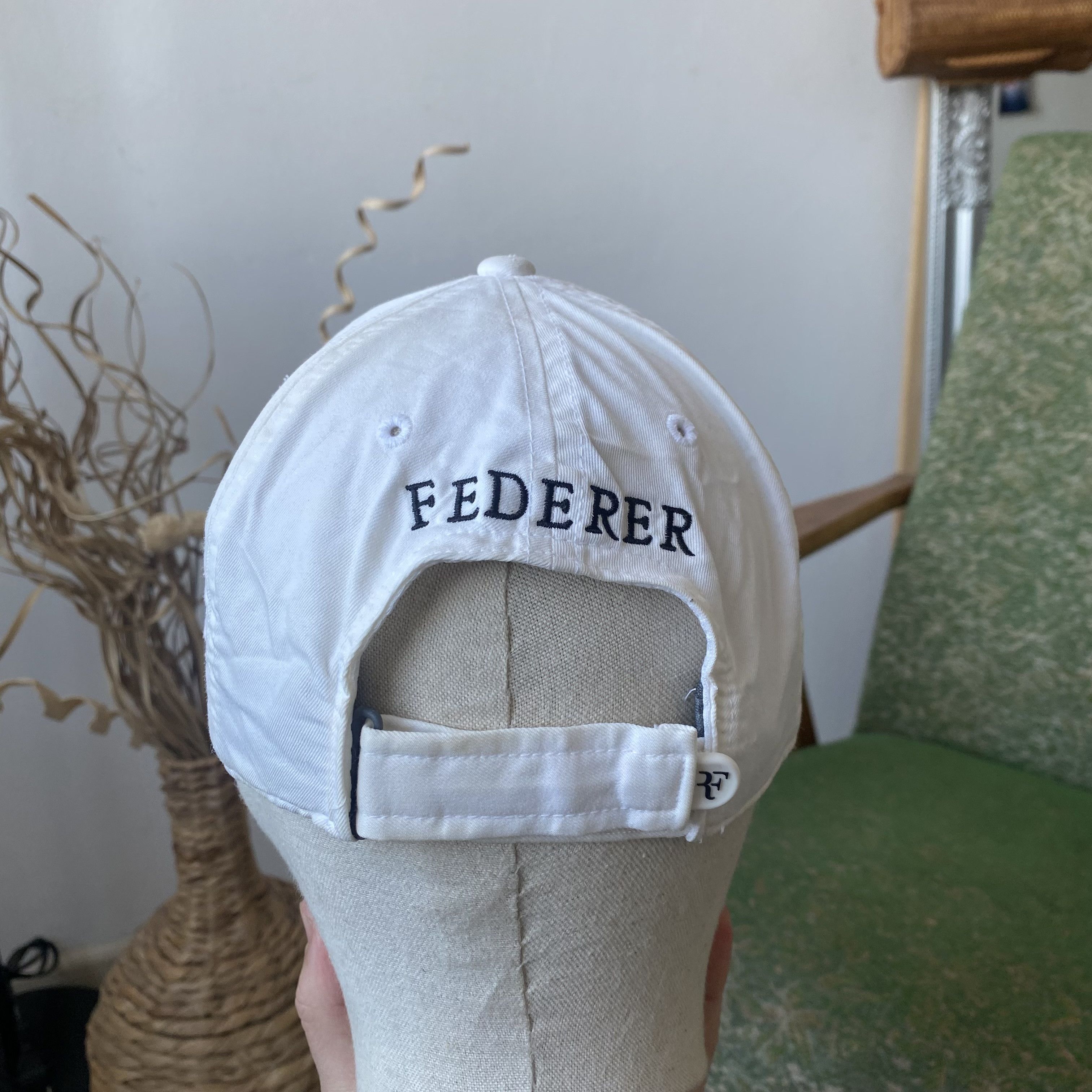 Nike Vintage Nike Roger Federer Cap RF Baseball Hat Size ONE SIZE - 6 Thumbnail