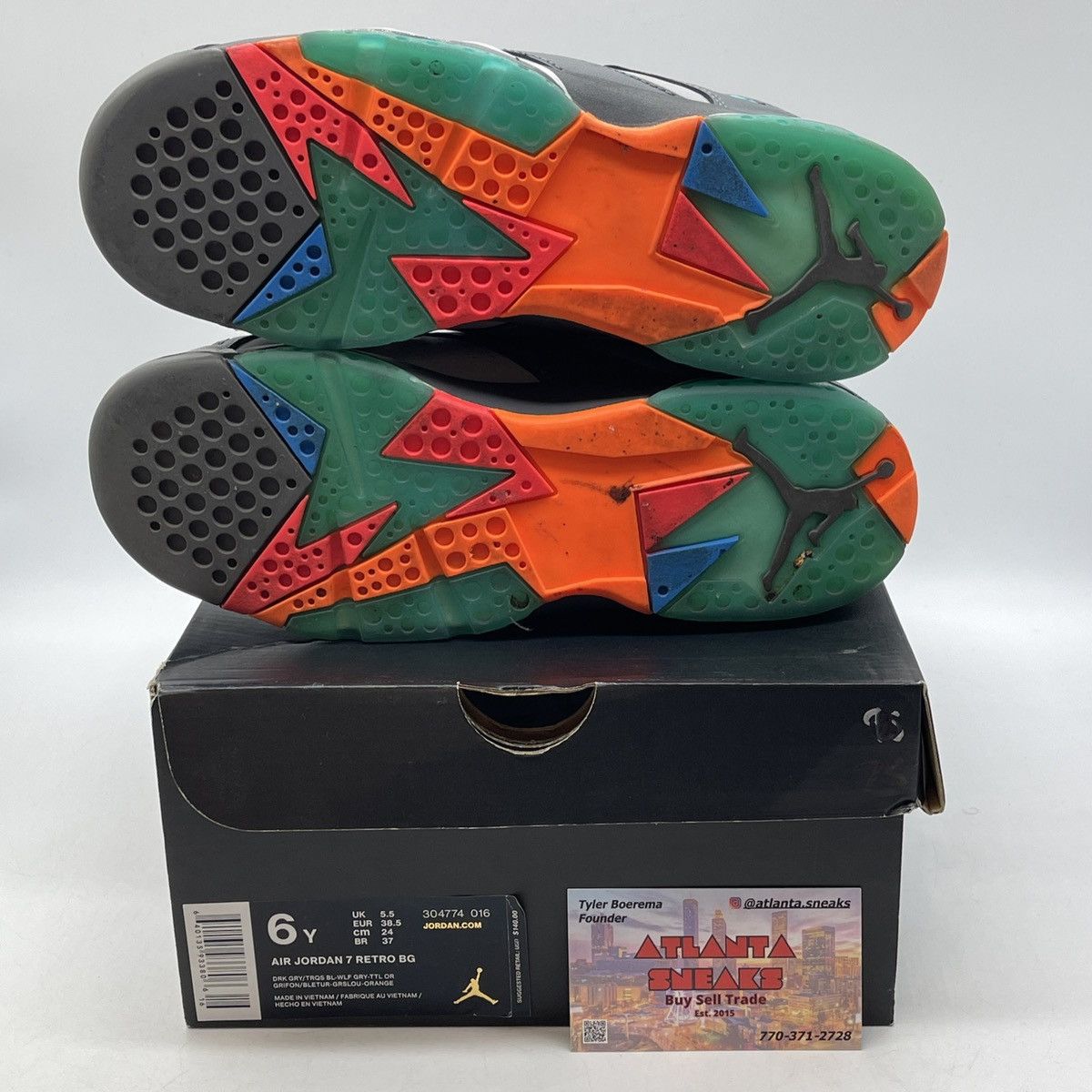 Jordan Brand Air Jordan 7 Barcelona days Size US 6 / EU 39 - 7 Thumbnail