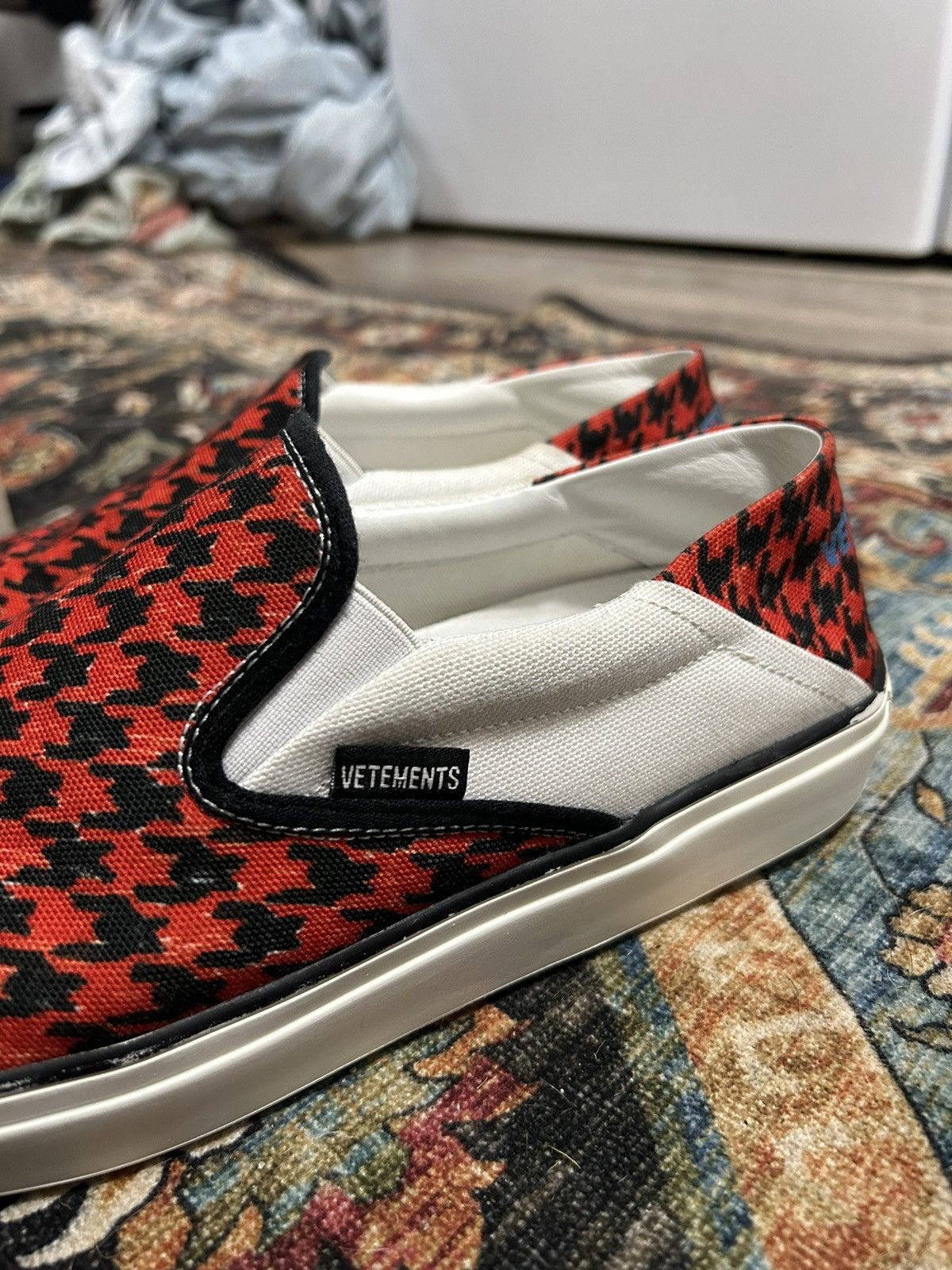 Vetements Vetements Houndstooth Slip-on Size US 7.5 / EU 40-41 - 10 Thumbnail