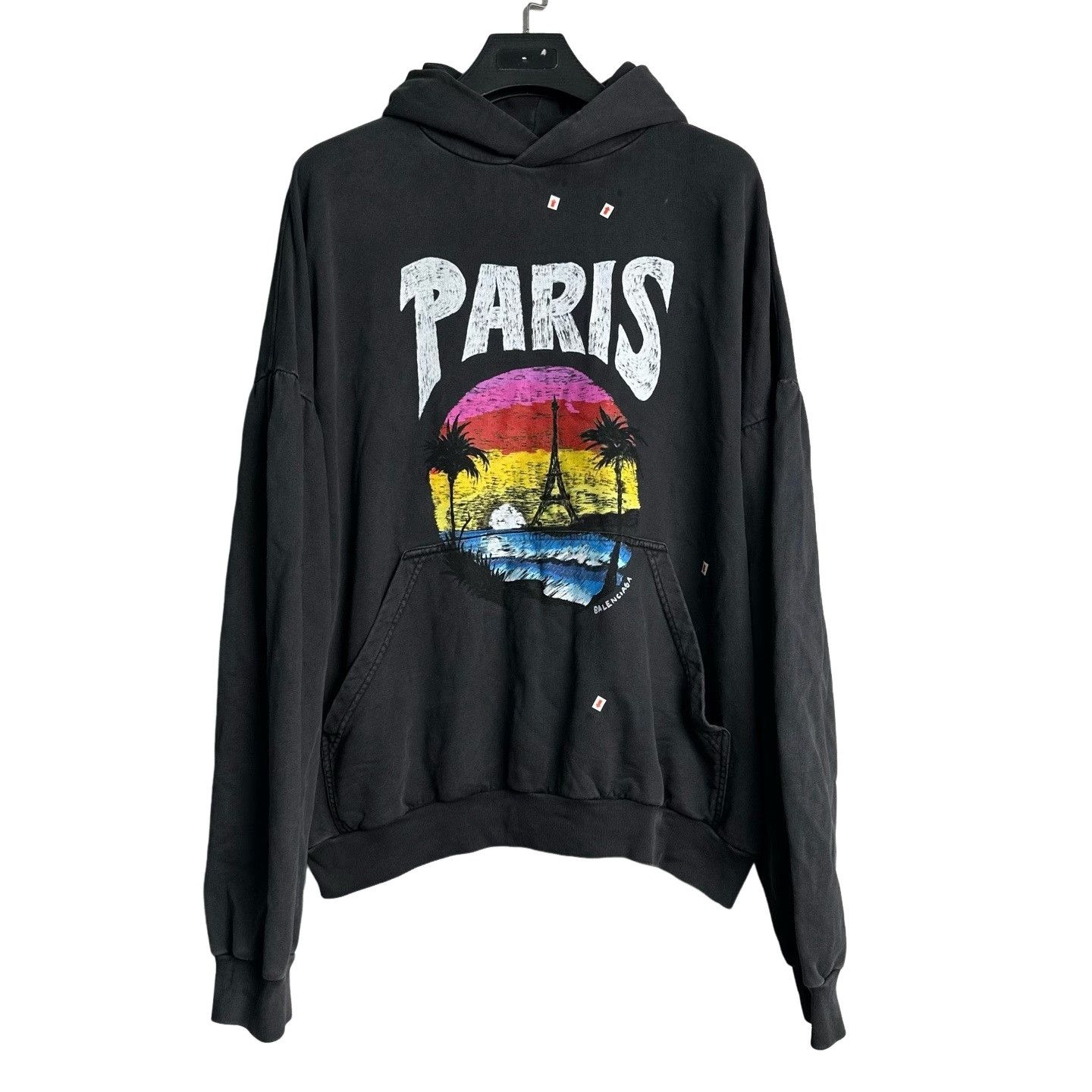 Balenciaga Balenciaga Sunset Print Hoodie Size 2 Size US M / EU 48-50 / 2 - 1 Thumbnail