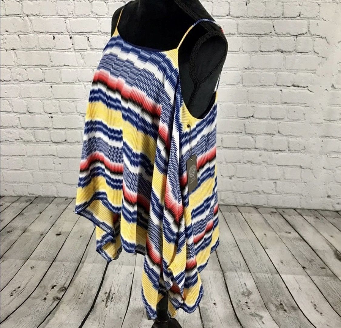 Vince Camuto VINCE CAMUTO HANDKERCHIEF CHIFFON CAMI TANK TOP Size M / US 6-8 / IT 42-44 - 5 Thumbnail