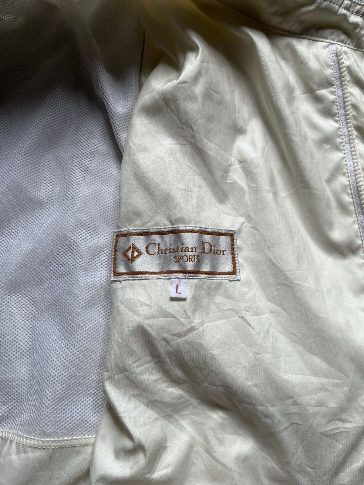 Christian Dior Monsieur Vintage 90s Christian Dior Sport Big Logo Jacket Size US L / EU 52-54 / 3 - 3 Thumbnail