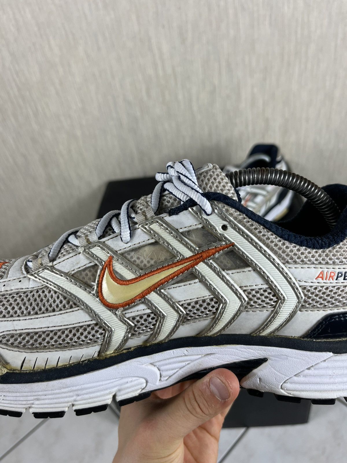 Nike Vintage Nike air Pegasus y2k running trainers shoes sneakers Size US 11 / EU 44 - 10 Thumbnail