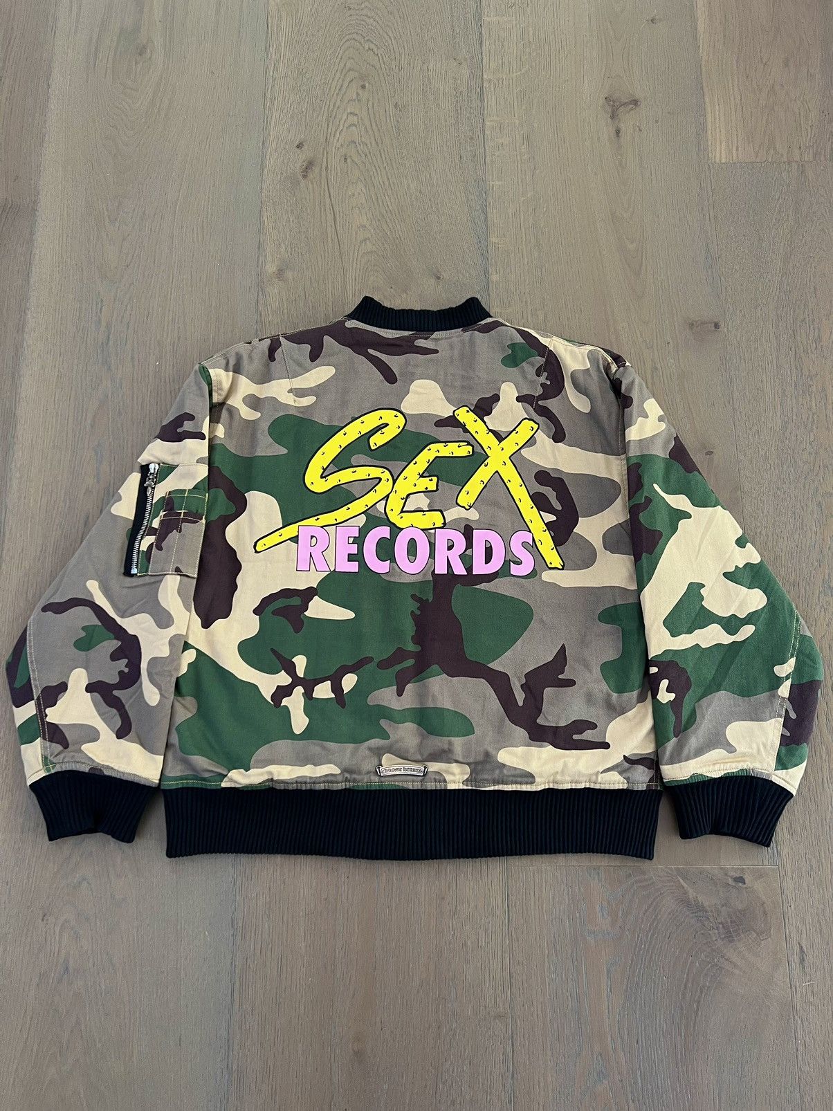 Chrome Hearts Chrome Hearts Matty Boy Sex Records Bomber Jacket Size US M / EU 48-50 / 2 - 3 Thumbnail