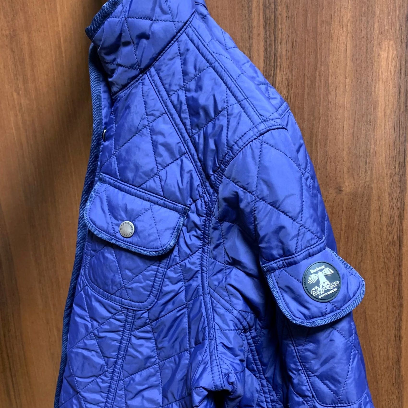 Barbour Barbour Jacket Womens M Blue Buryhead Quilted Size USA Size M / US 6-8 / IT 42-44 - 5 Thumbnail