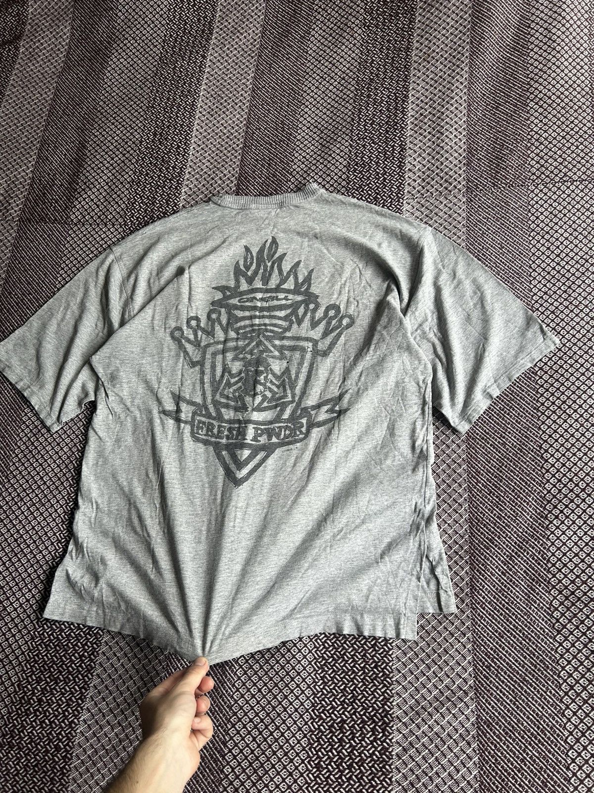 O'Neill × Vintage Vintage Oneill T-shirt Oversized Big Logo Crown Streetwear Size US M / EU 48-50 / 2 - 3 Thumbnail